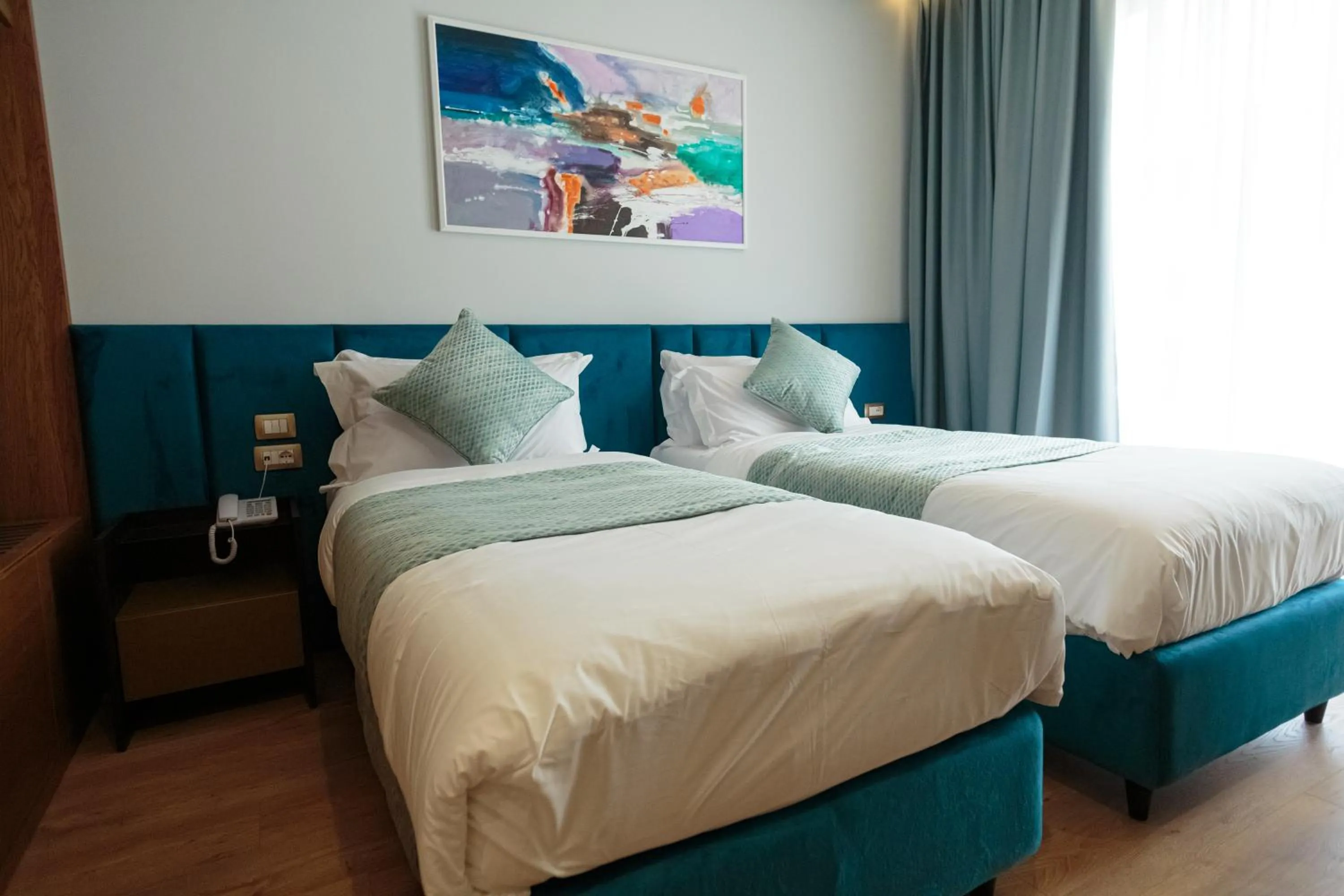 Photo of the whole room, Bed in Ames Hotel & SPA