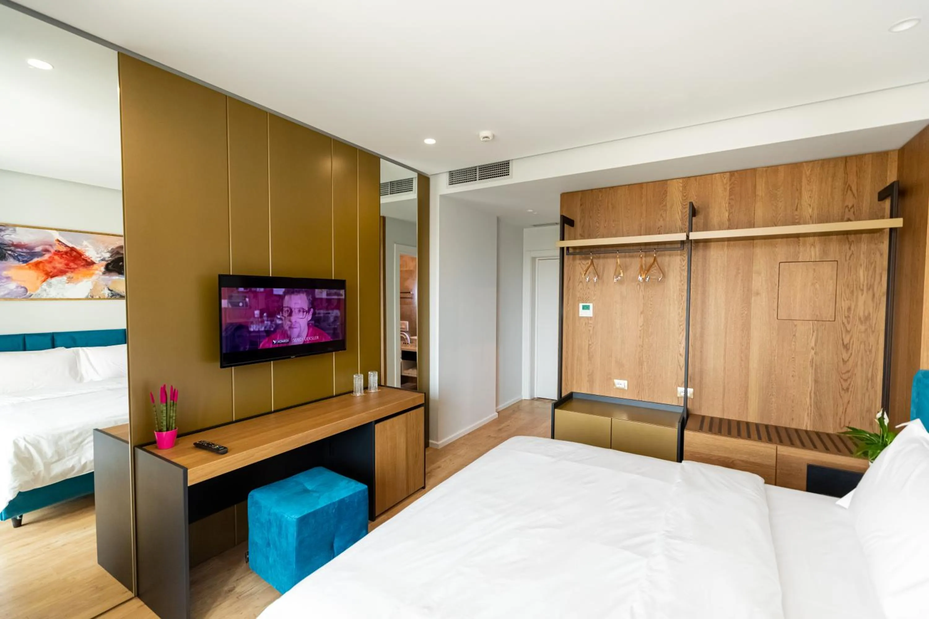 Photo of the whole room, Bed in Ames Hotel & SPA