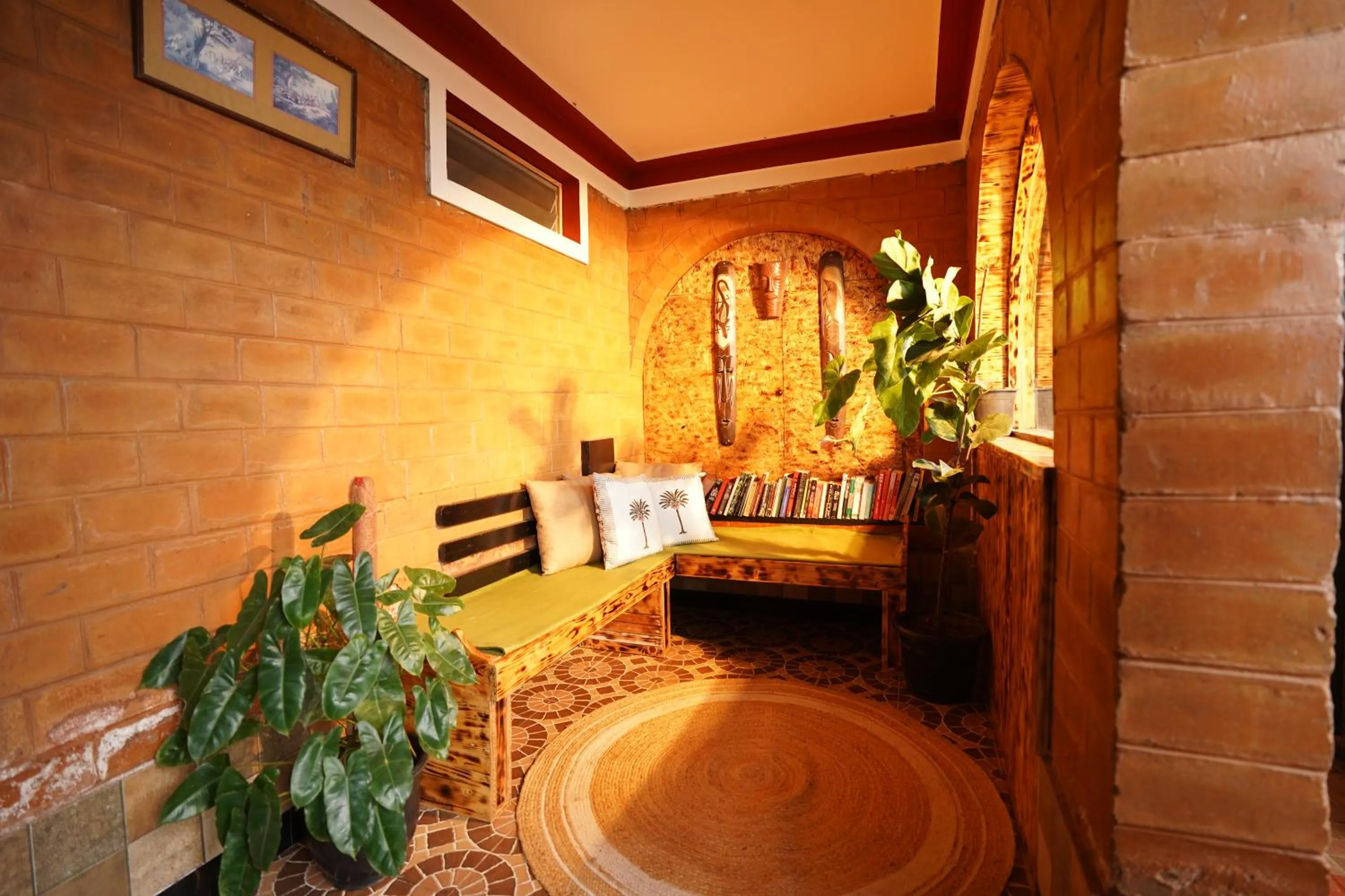 Living room in De Rock Jungle Living Resort