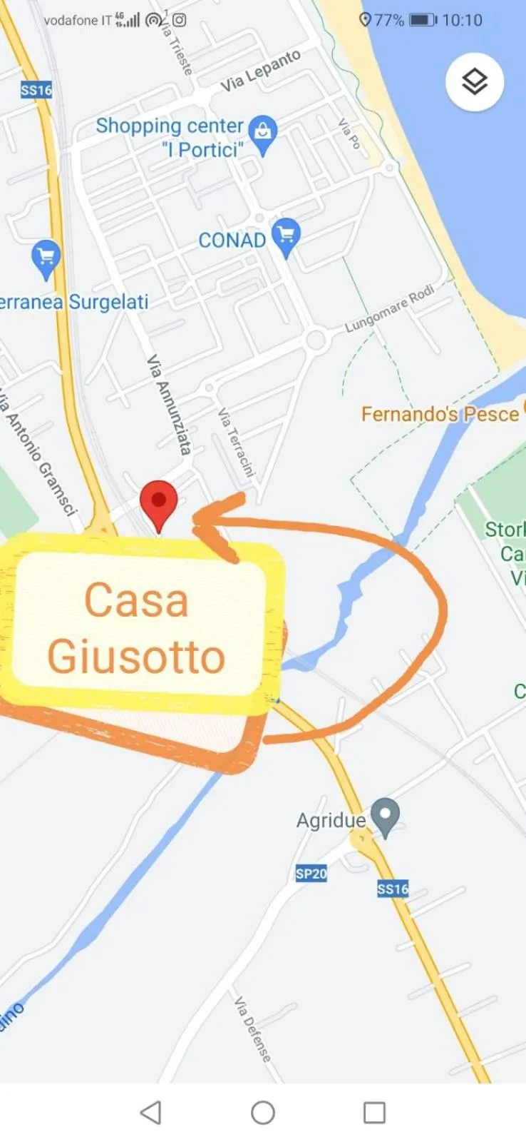 B&B la Casa Giusotto