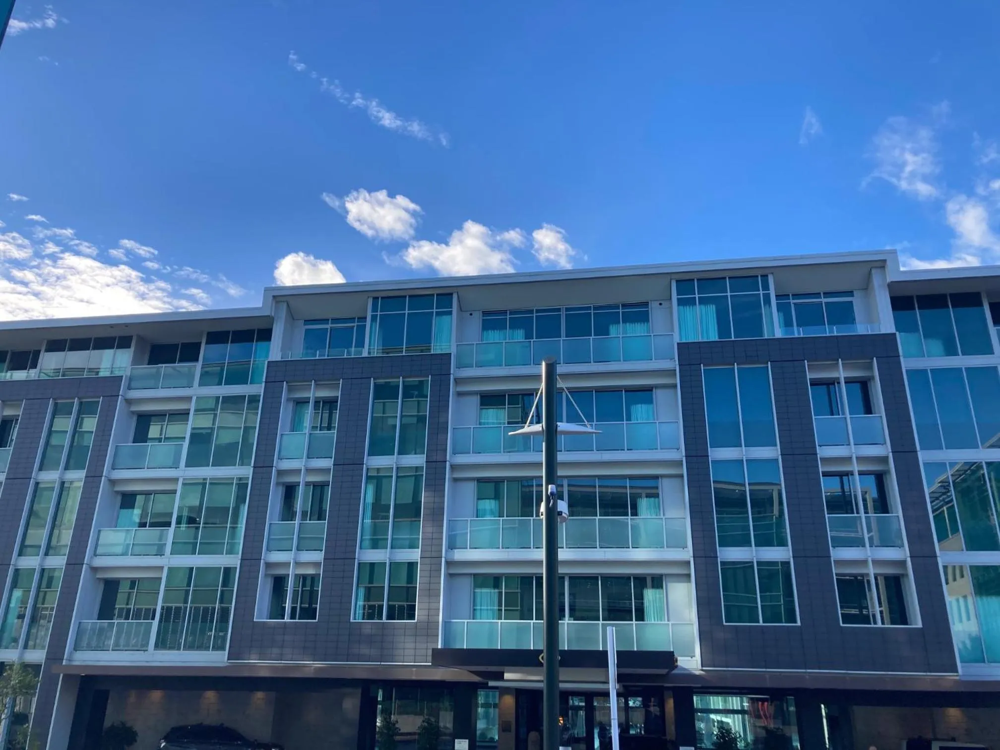 Quiet street view in Marsden Viaduct