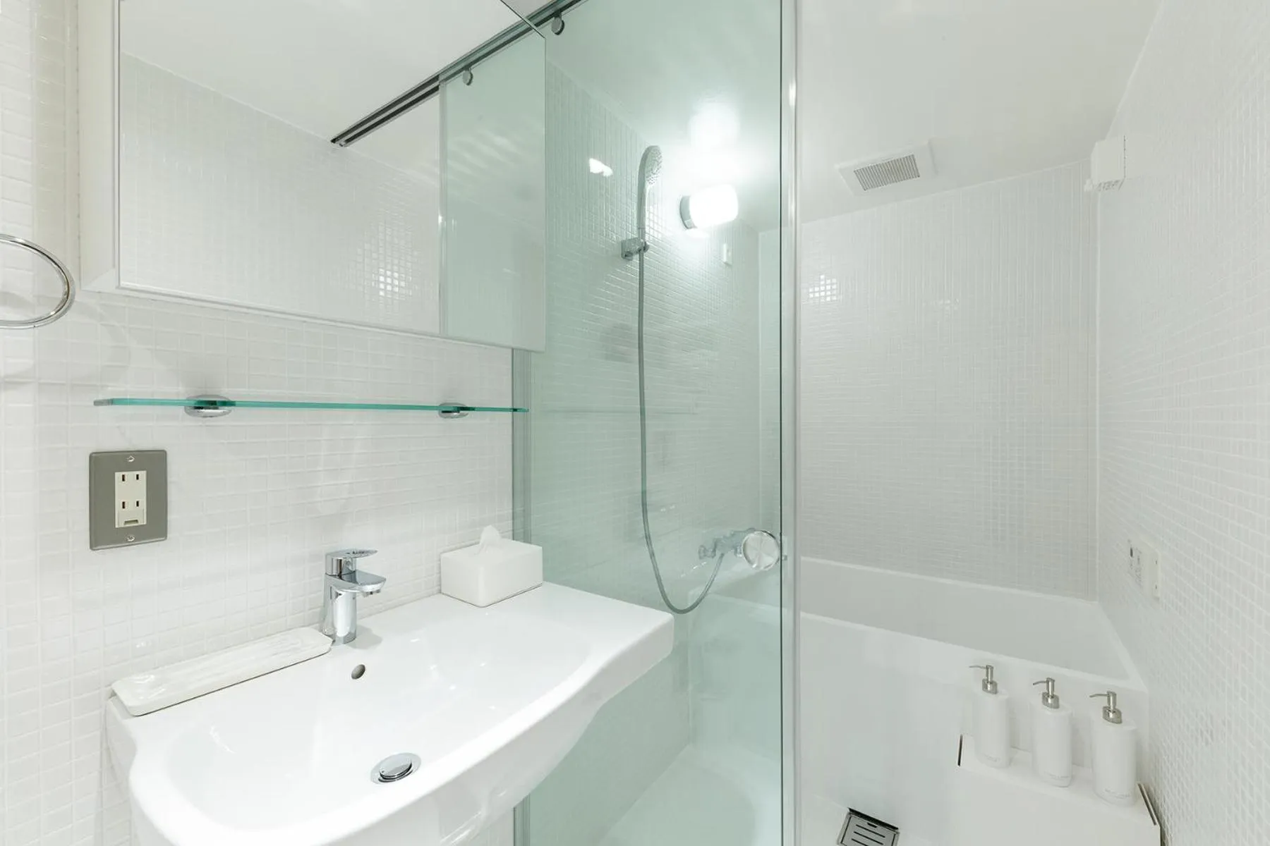 Bathroom in Tamatsukuri Daifuji Kan