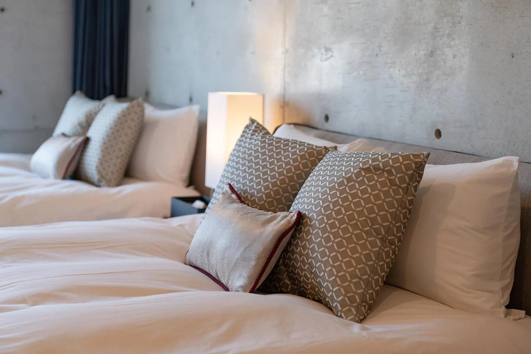 Bed in Tamatsukuri Daifuji Kan