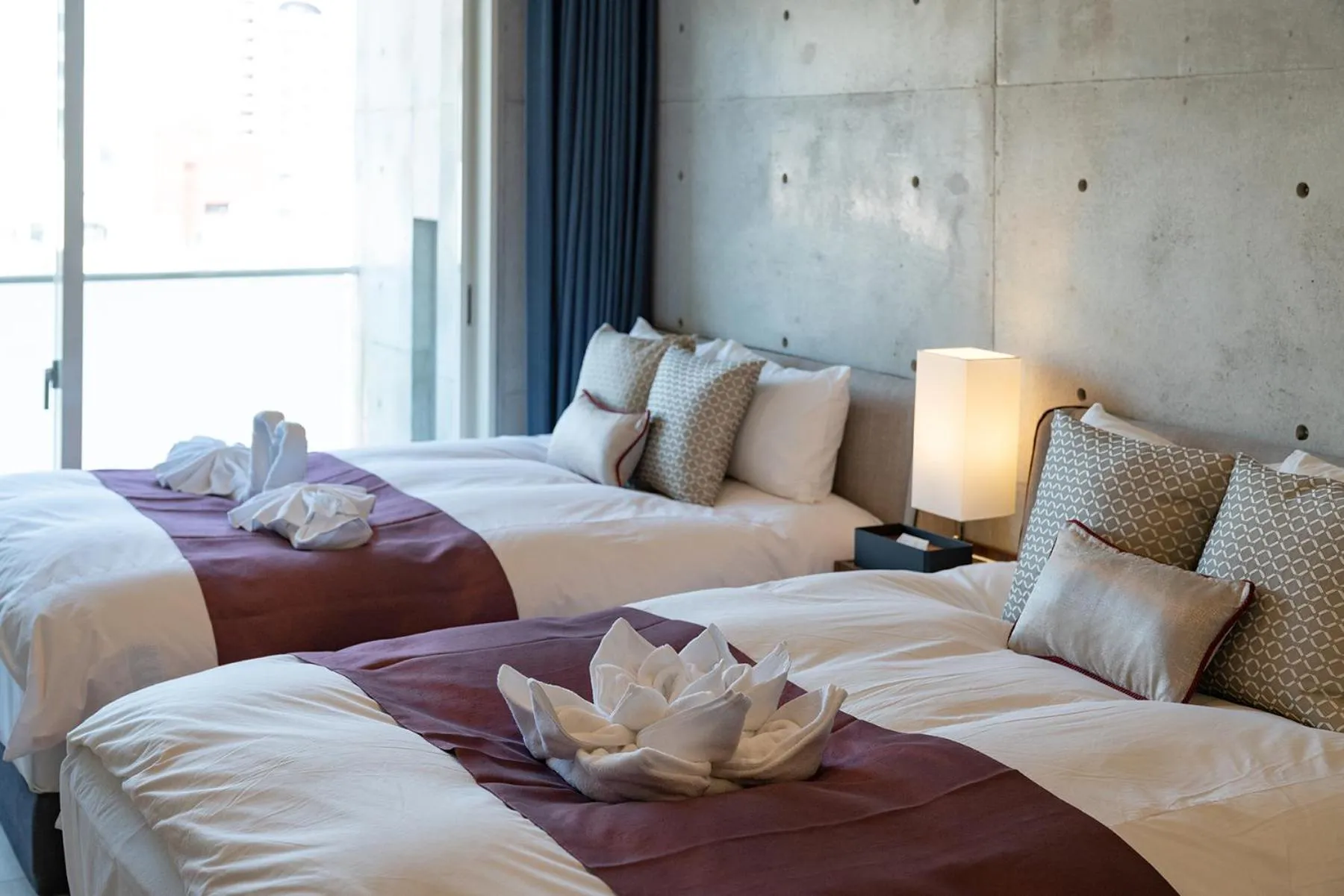 Bed in Tamatsukuri Daifuji Kan