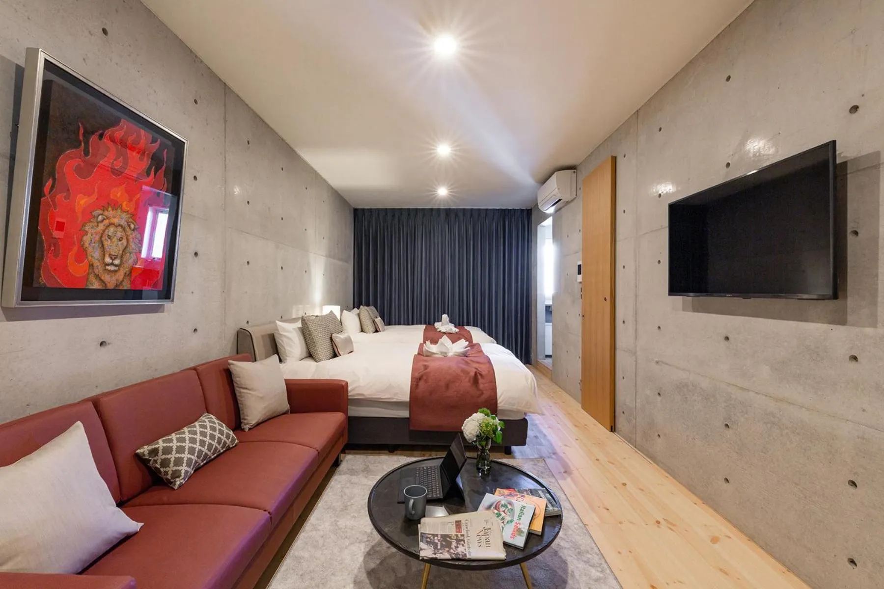 TV and multimedia in Tamatsukuri Daifuji Kan