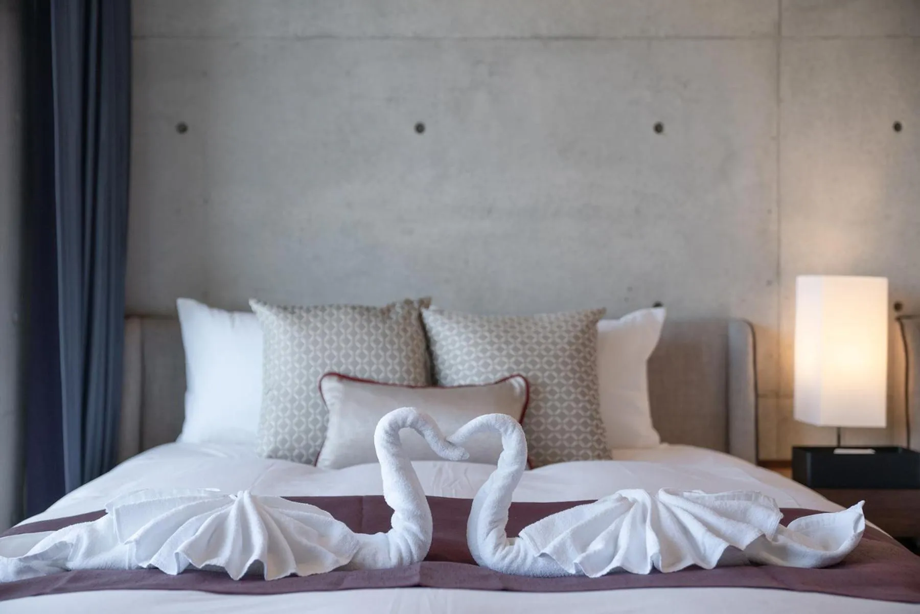 Bed in Tamatsukuri Daifuji Kan