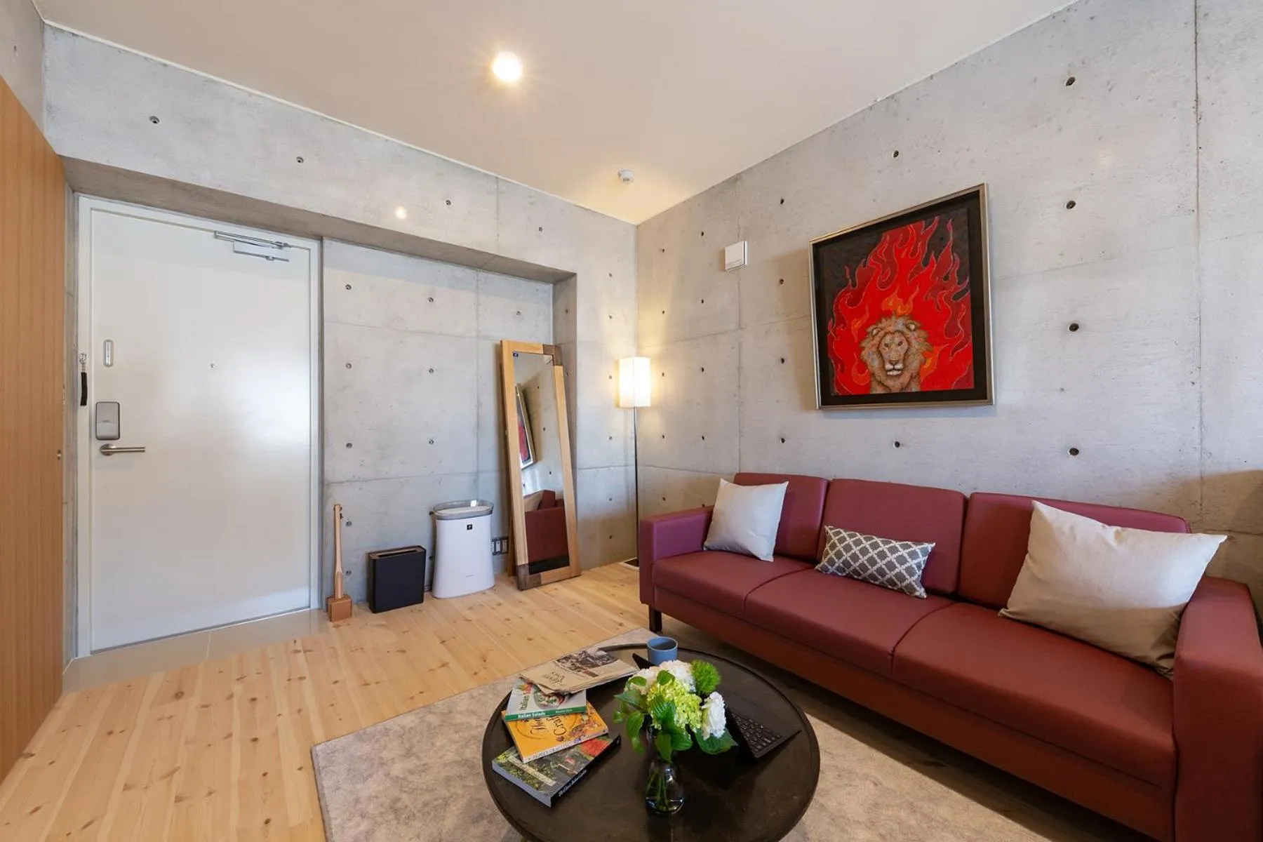 Living room in Tamatsukuri Daifuji Kan