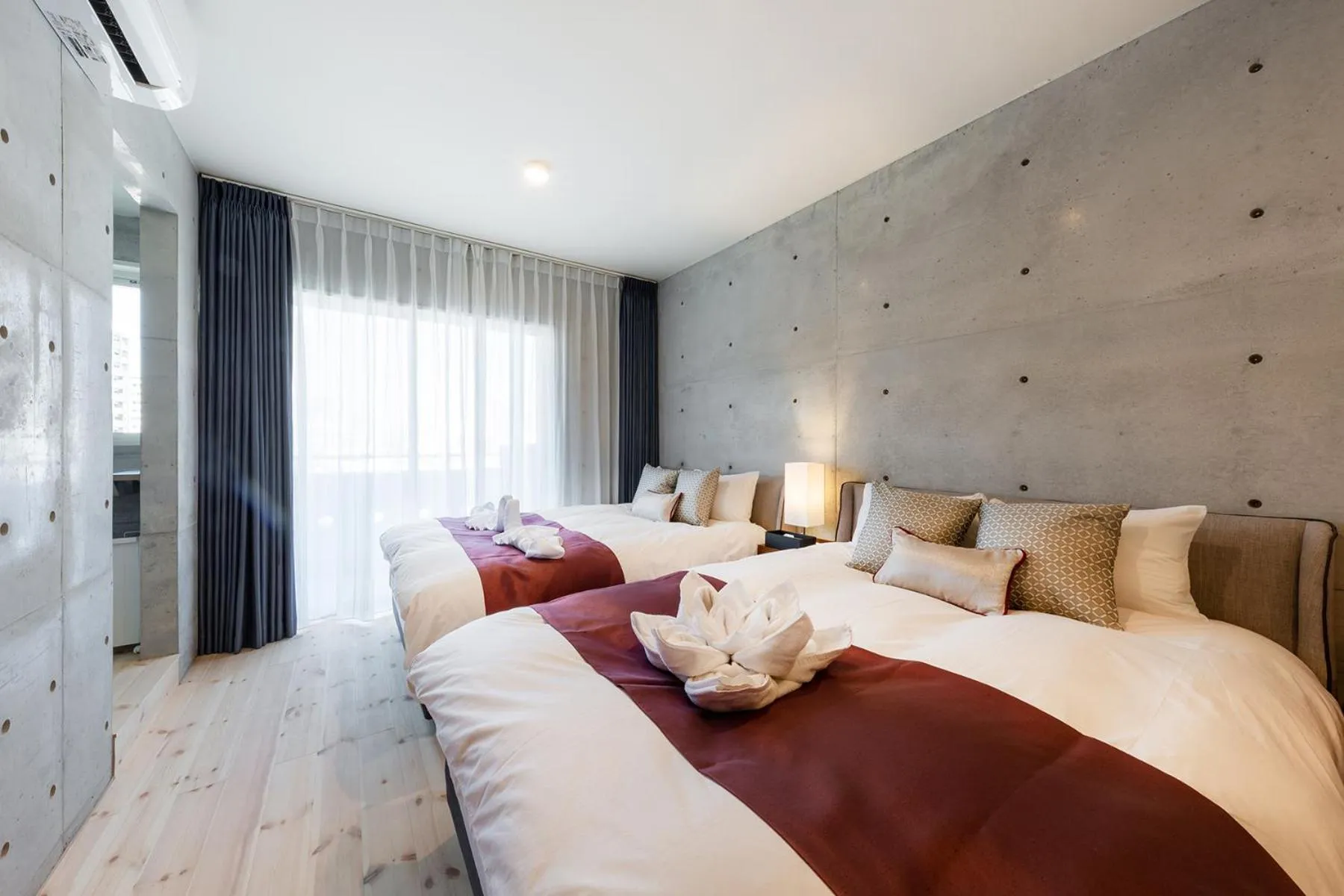 Bed in Tamatsukuri Daifuji Kan