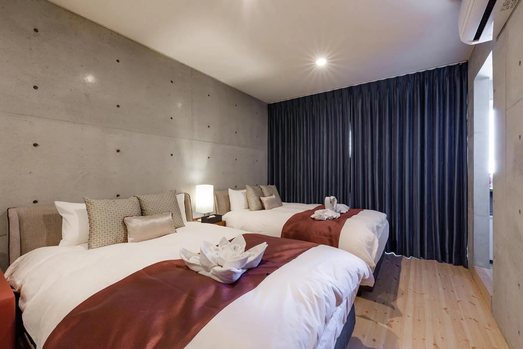 Bed in Tamatsukuri Daifuji Kan