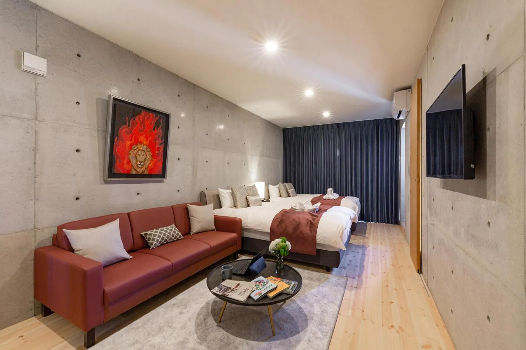 Photo of the whole room in Tamatsukuri Daifuji Kan