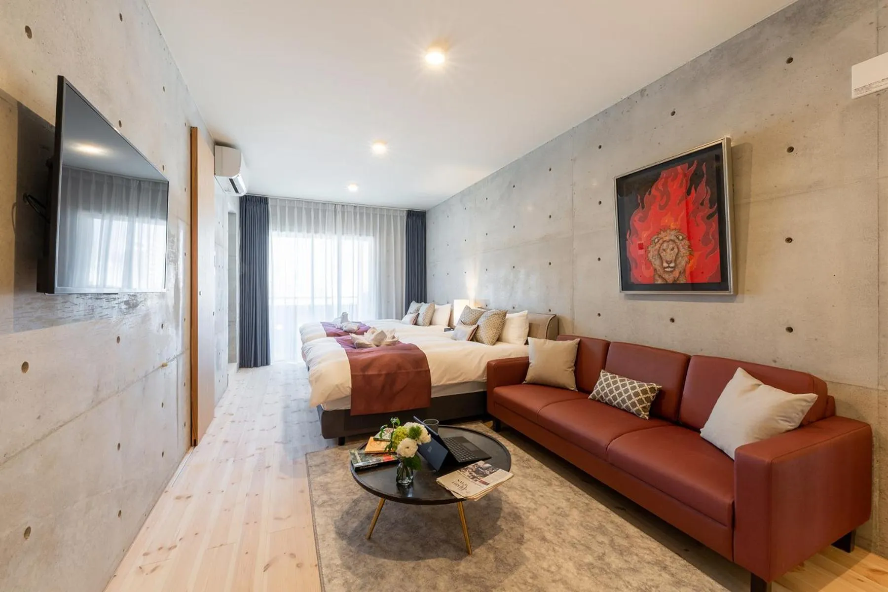 Photo of the whole room in Tamatsukuri Daifuji Kan