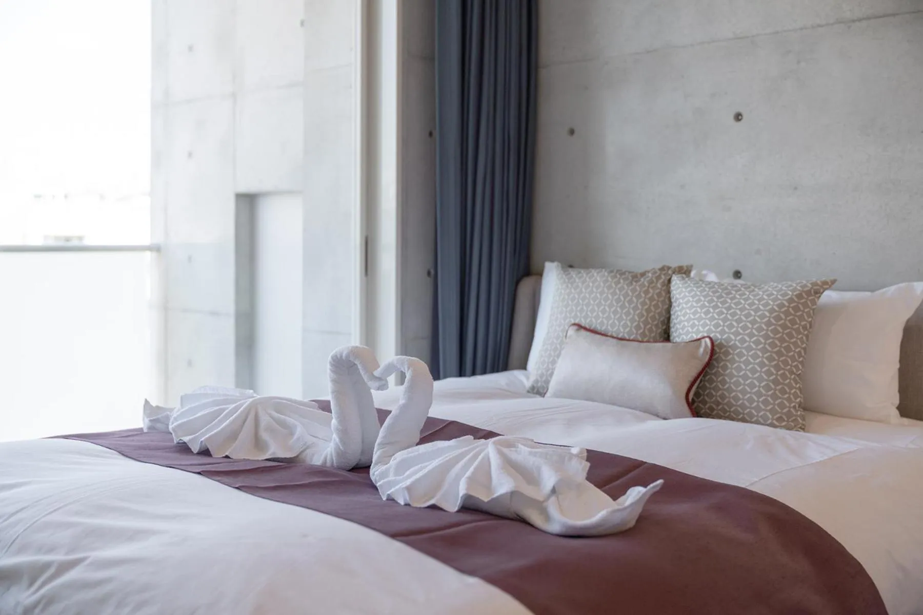 Bed in Tamatsukuri Daifuji Kan