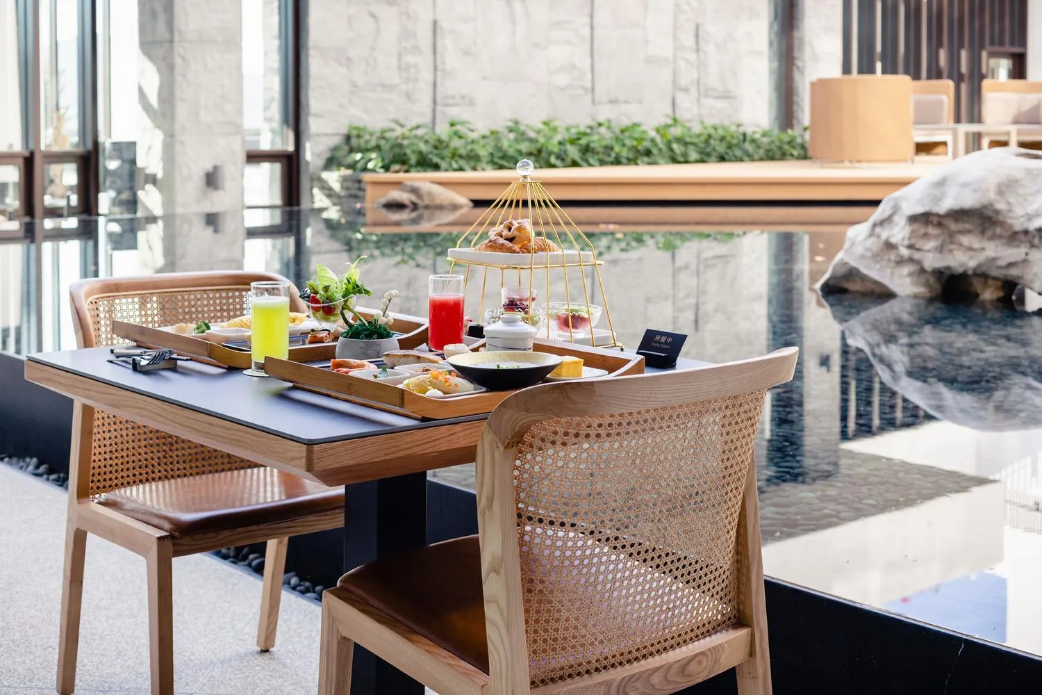 Breakfast in Samiling Resort