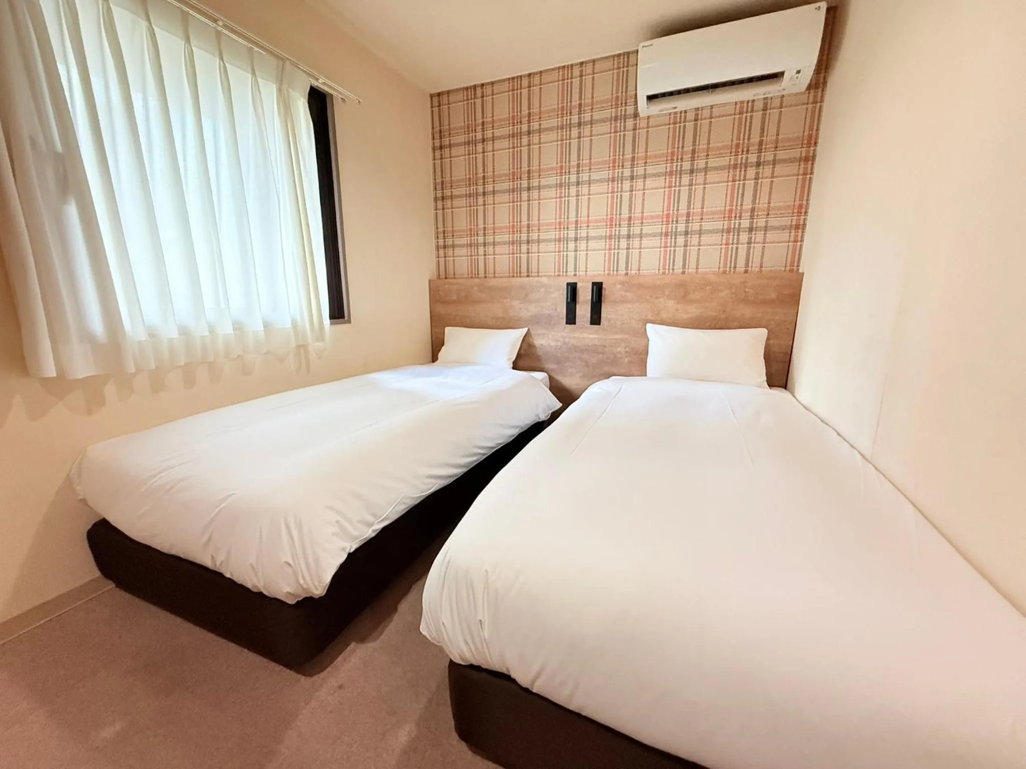 Bed in hotel the textile