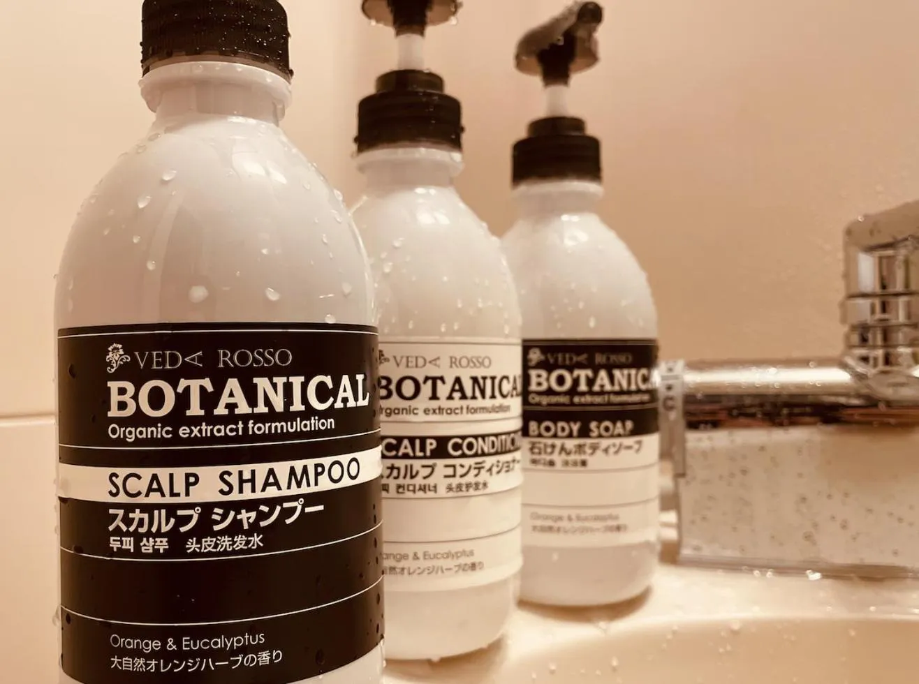 Shower in hotel the textile