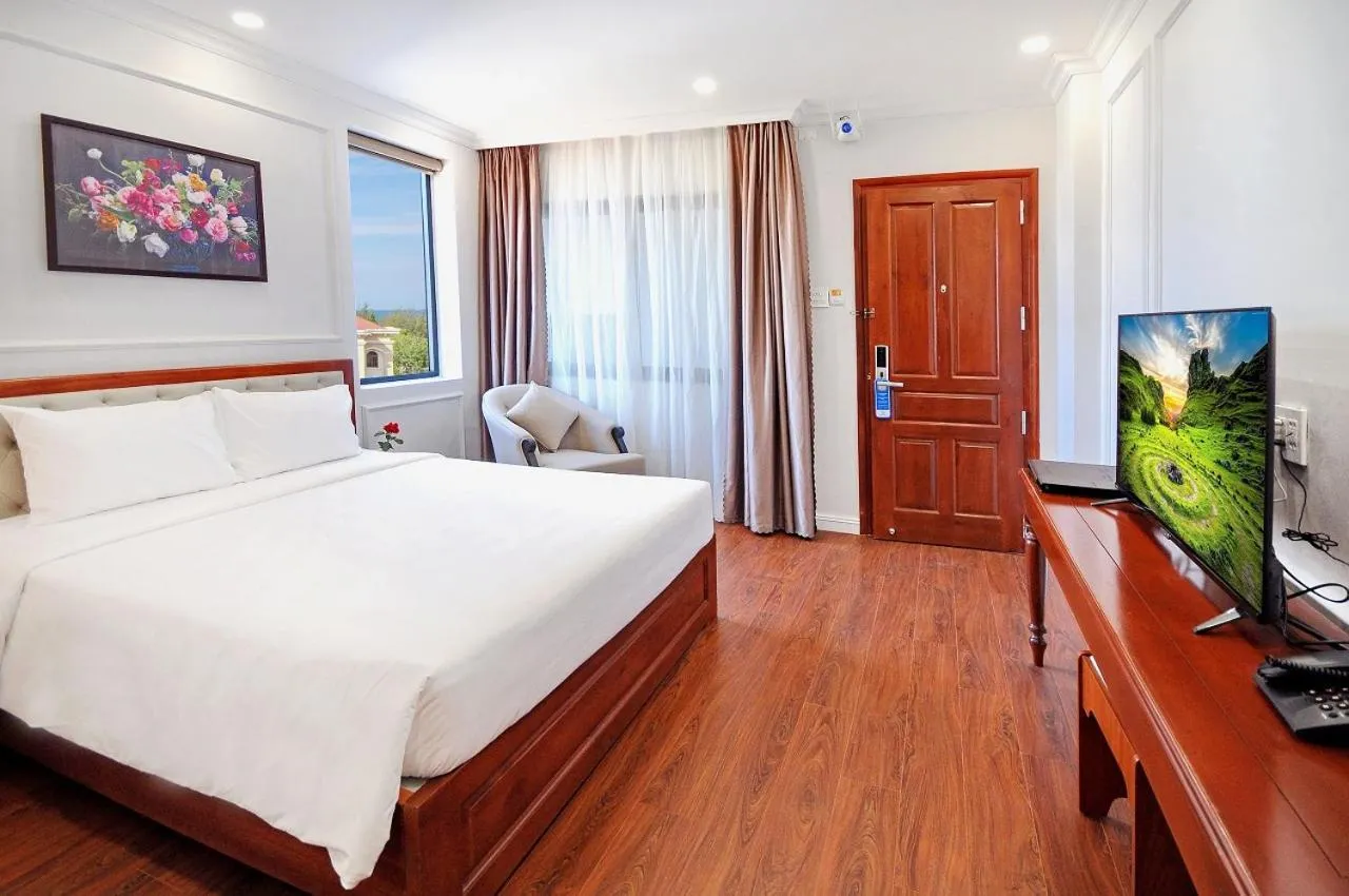 Bed in Sunflower Hotel Phú Yên