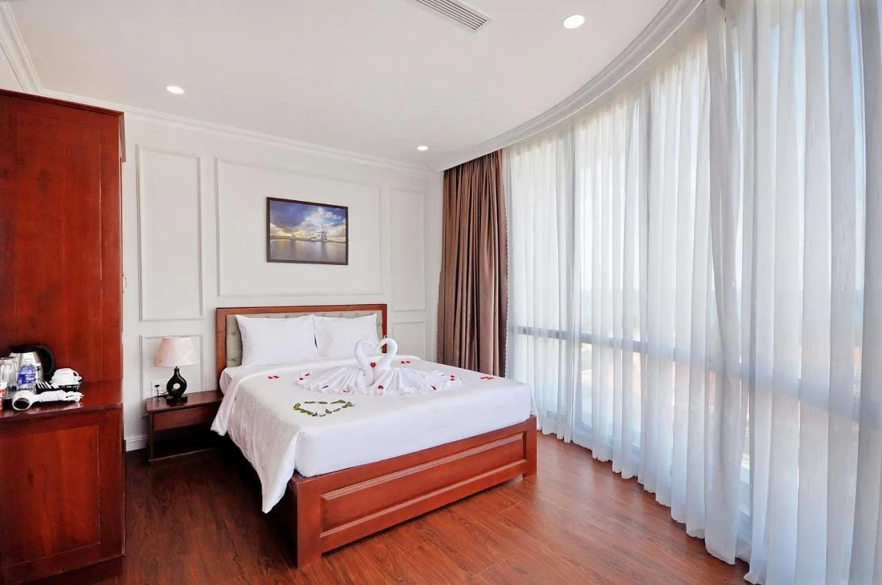 Bed in Sunflower Hotel Phú Yên