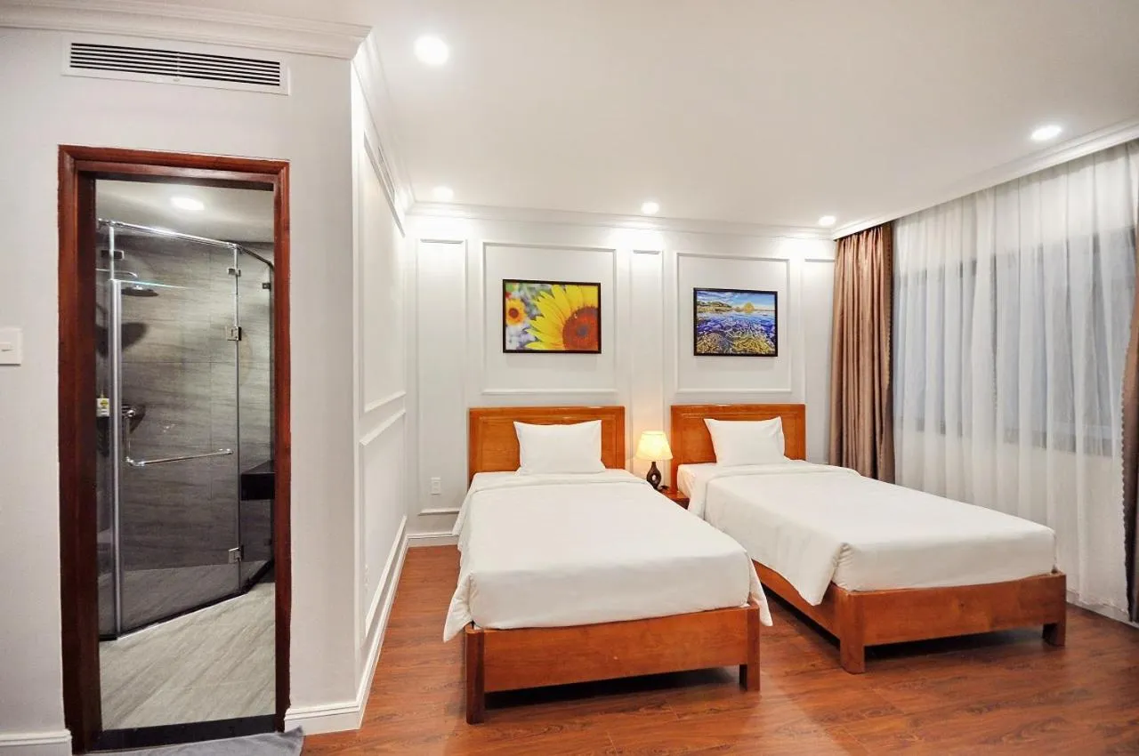 Bed in Sunflower Hotel Phú Yên