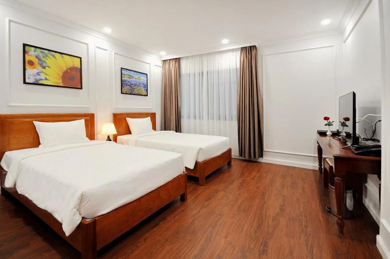 Bed in Sunflower Hotel Phú Yên