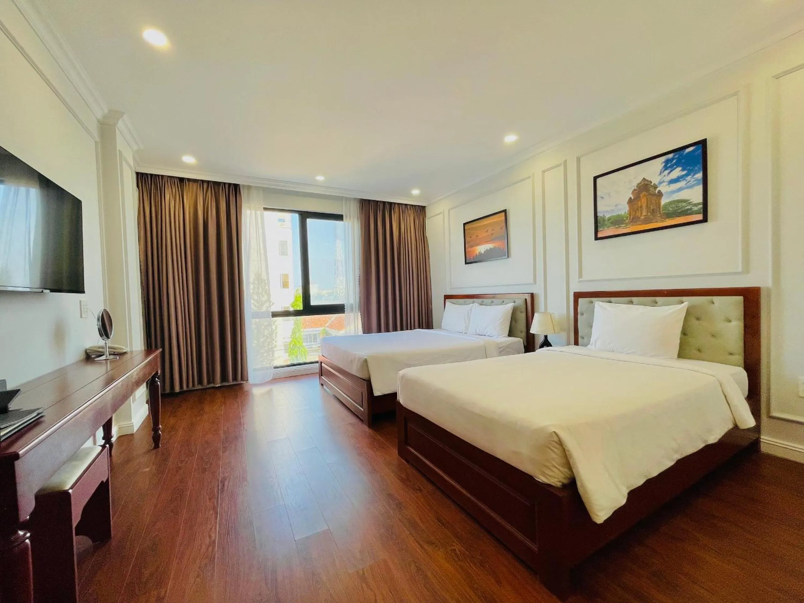 Bed in Sunflower Hotel Phú Yên