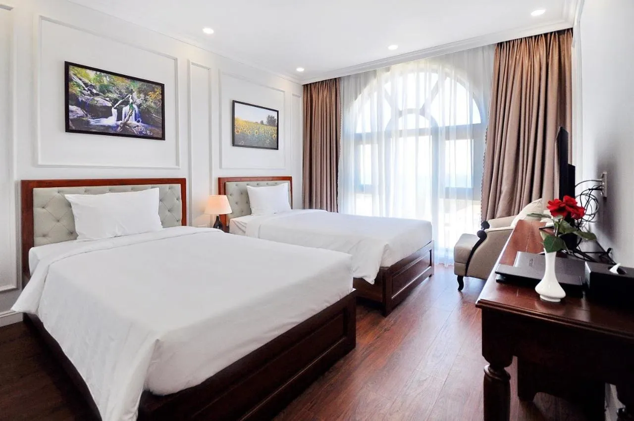 Bed in Sunflower Hotel Phú Yên