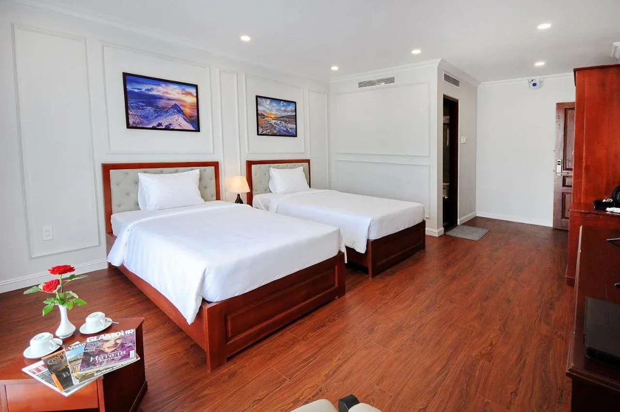 Bed in Sunflower Hotel Phú Yên