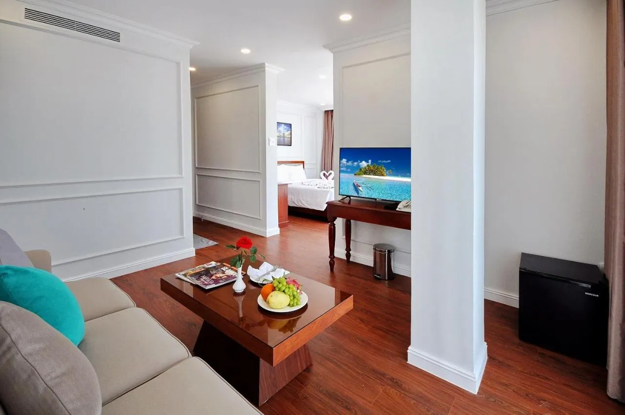 Bed in Sunflower Hotel Phú Yên