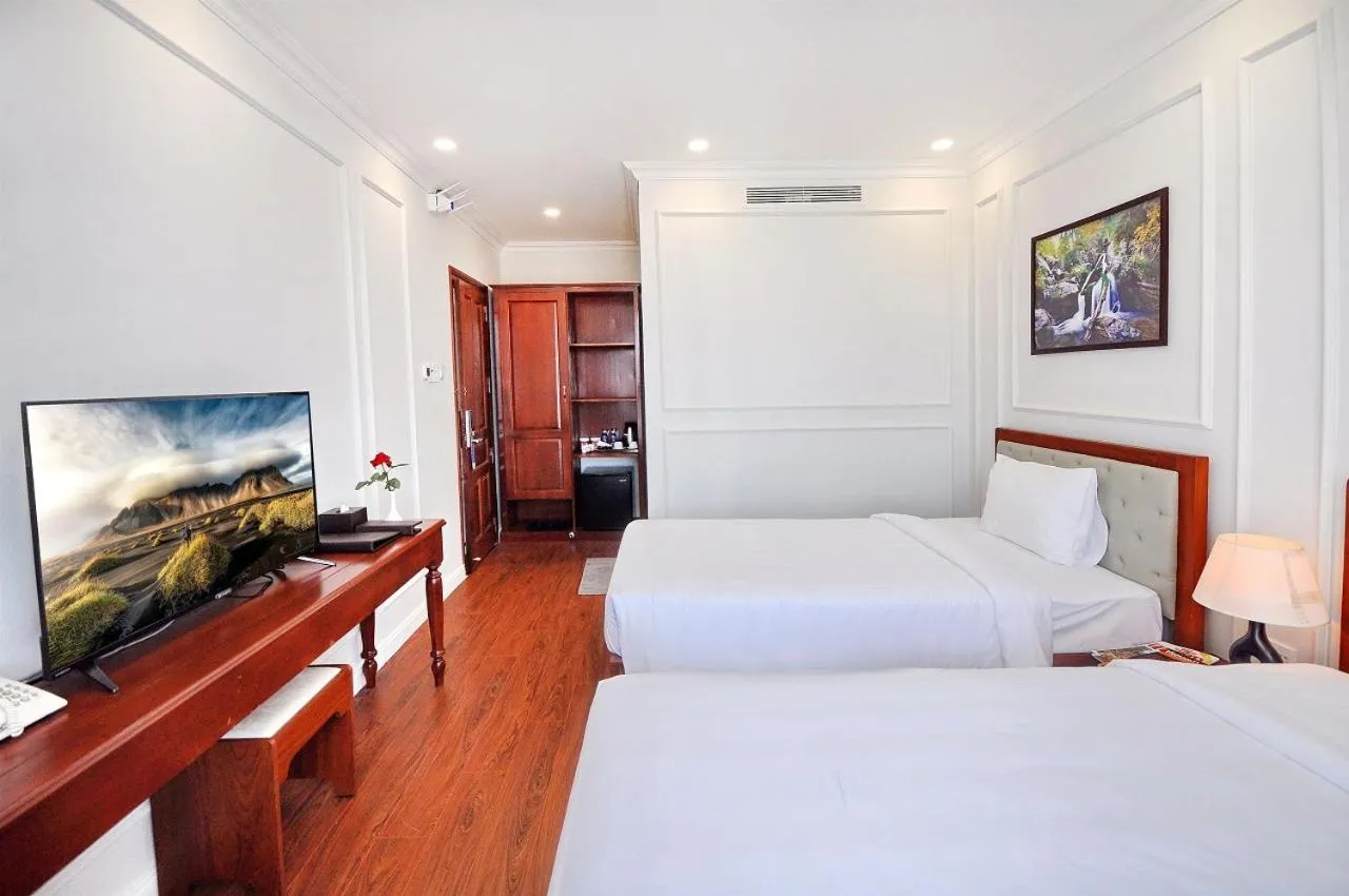 Bed in Sunflower Hotel Phú Yên