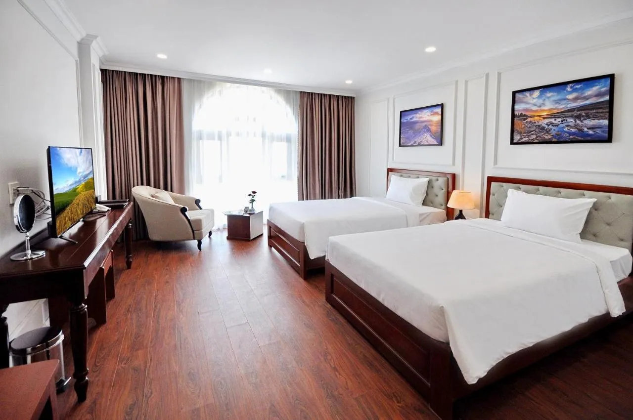 Bed in Sunflower Hotel Phú Yên