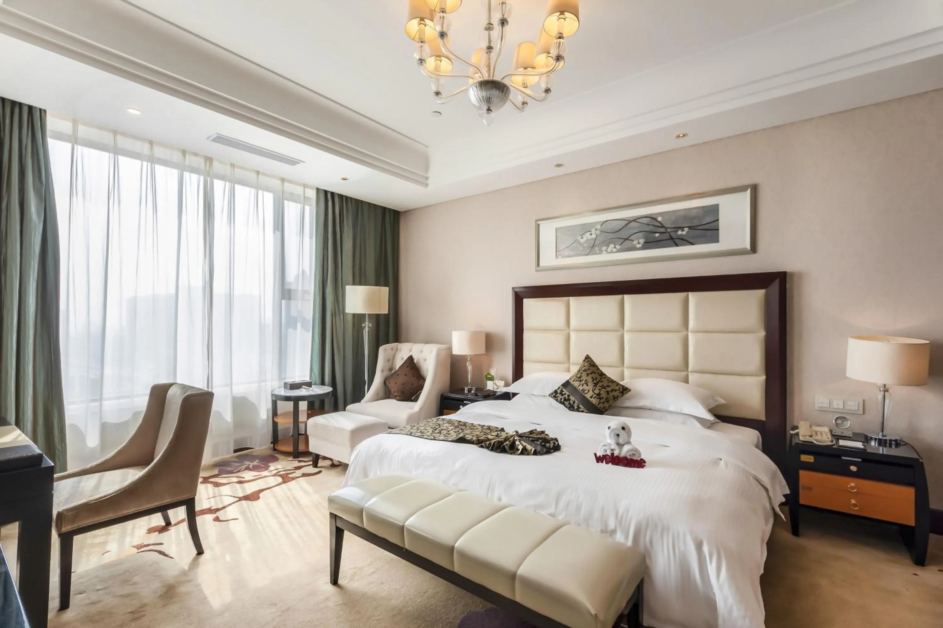 Bed in Wyndham Xinyang Downtown