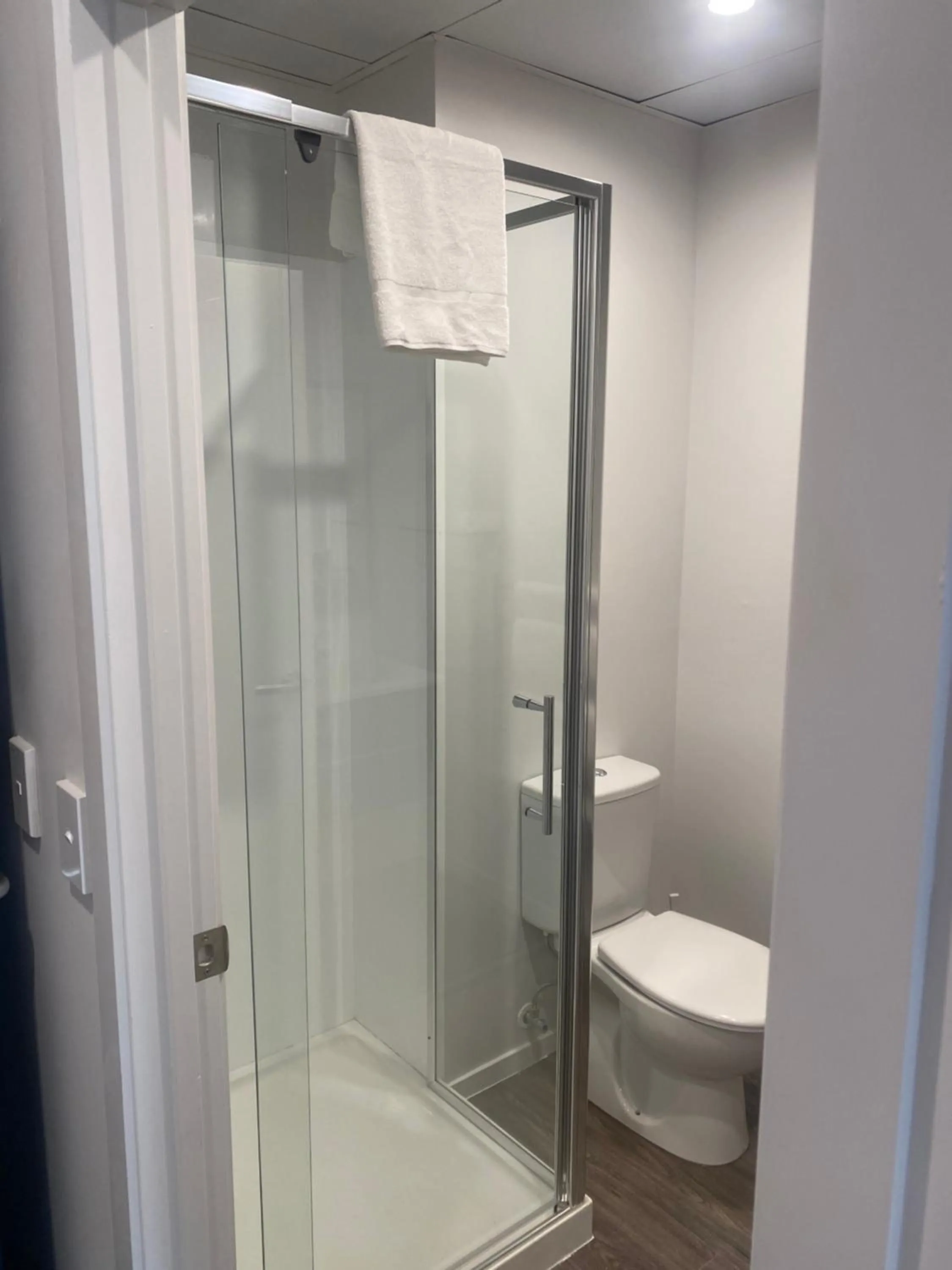 Shower in Ramada by Wyndham Wellington Taranaki Street