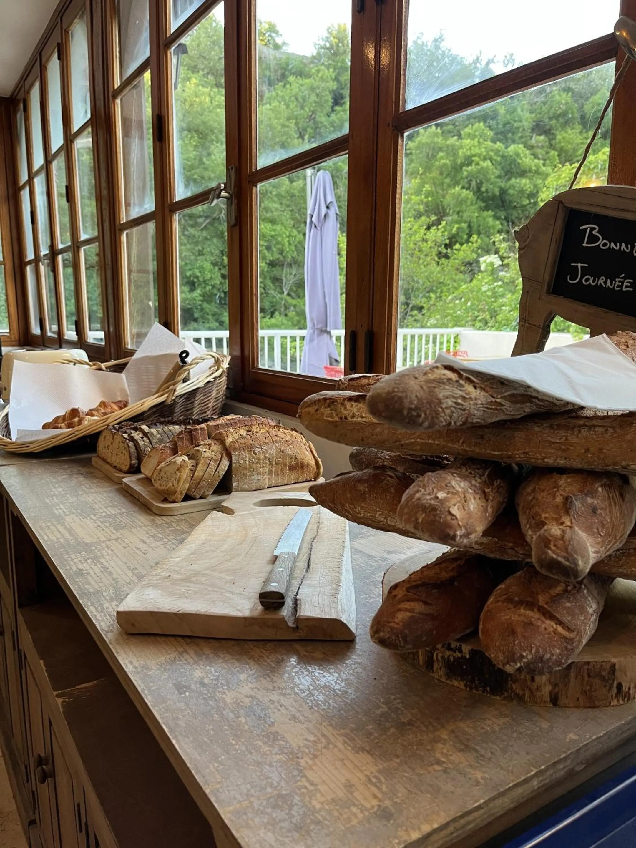 Breakfast in Le Refuge du Célé
