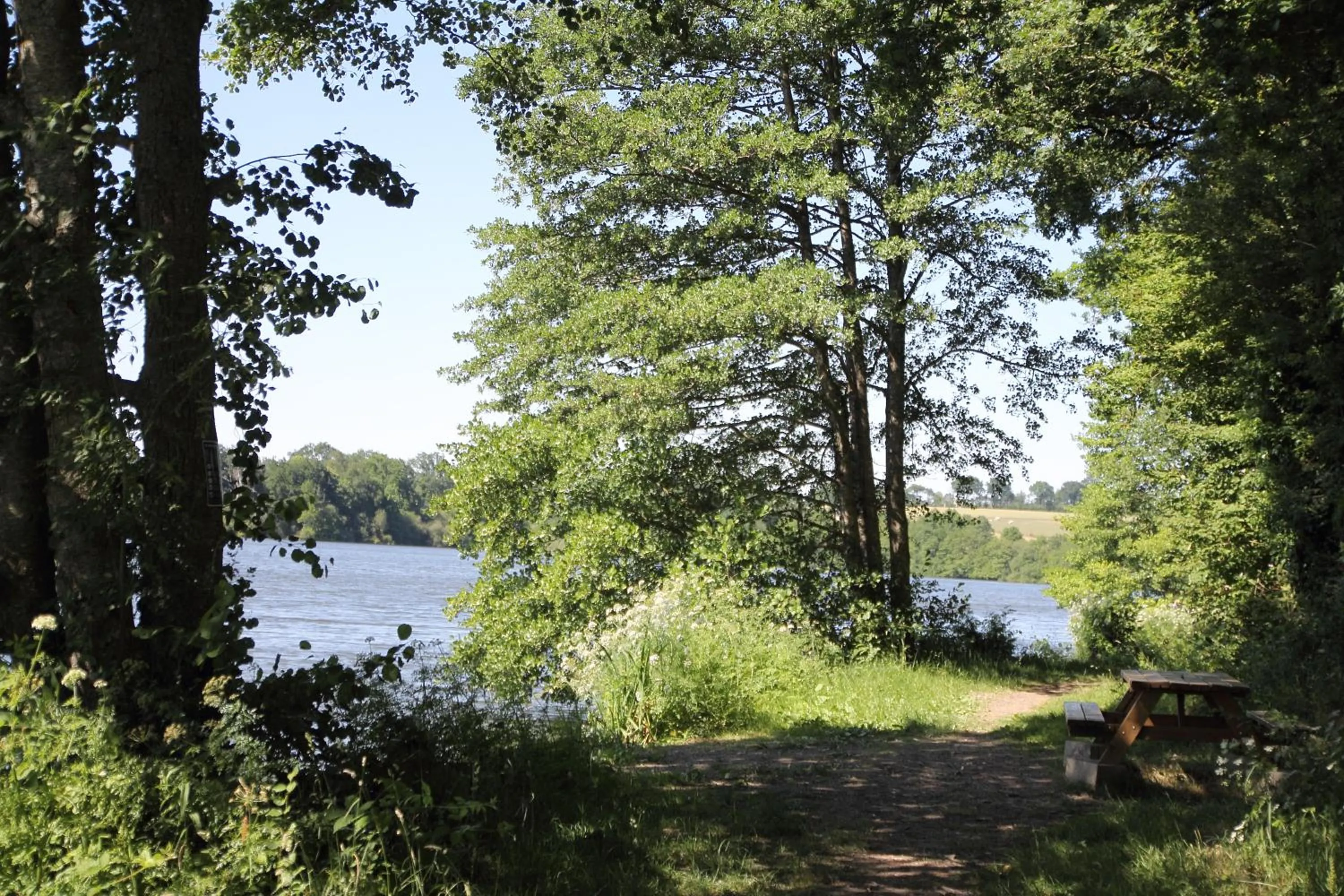 Natural landscape in Chambre d hote La Roussiere