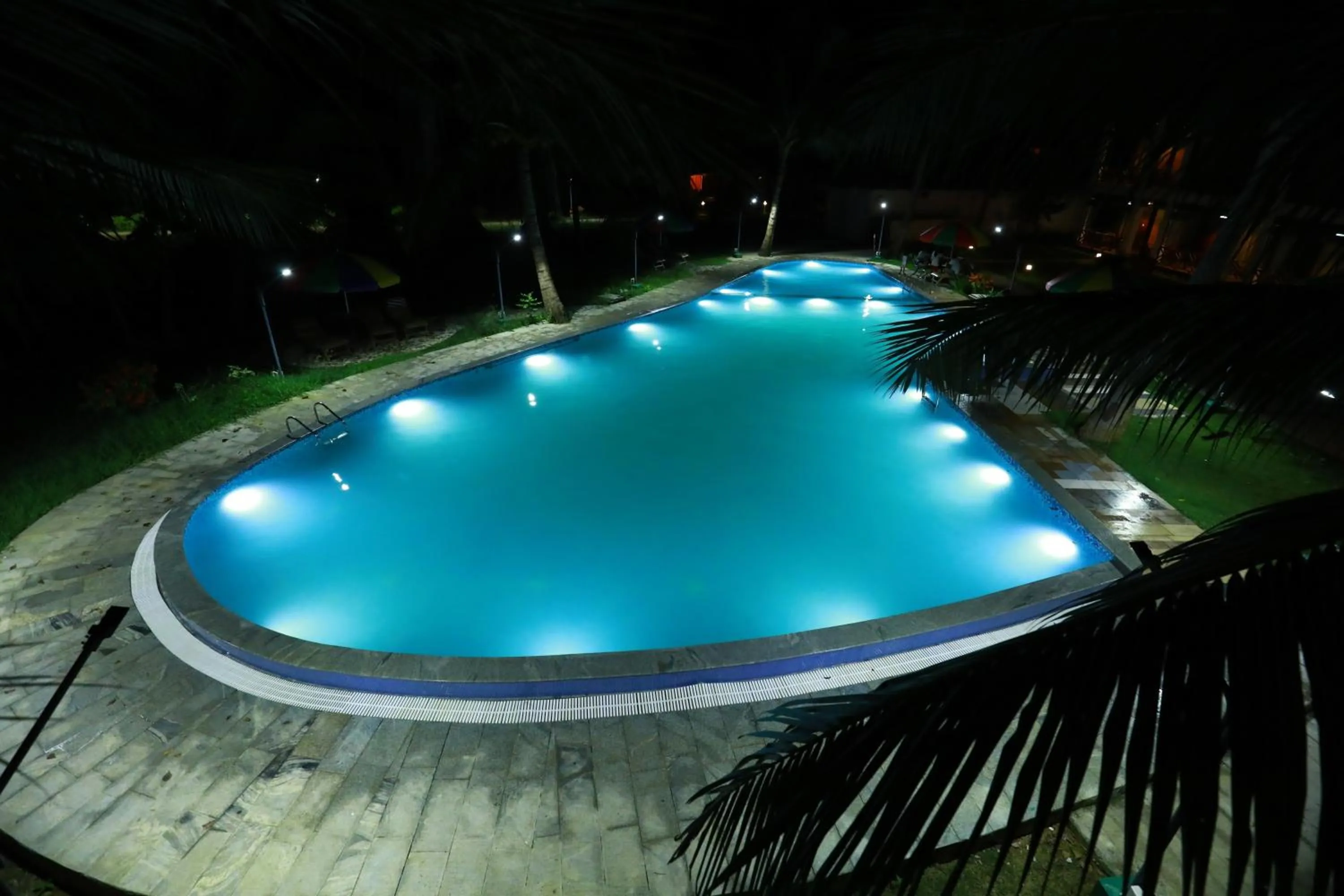 Swimming pool in Pearl Park Beach Resort Private Limited