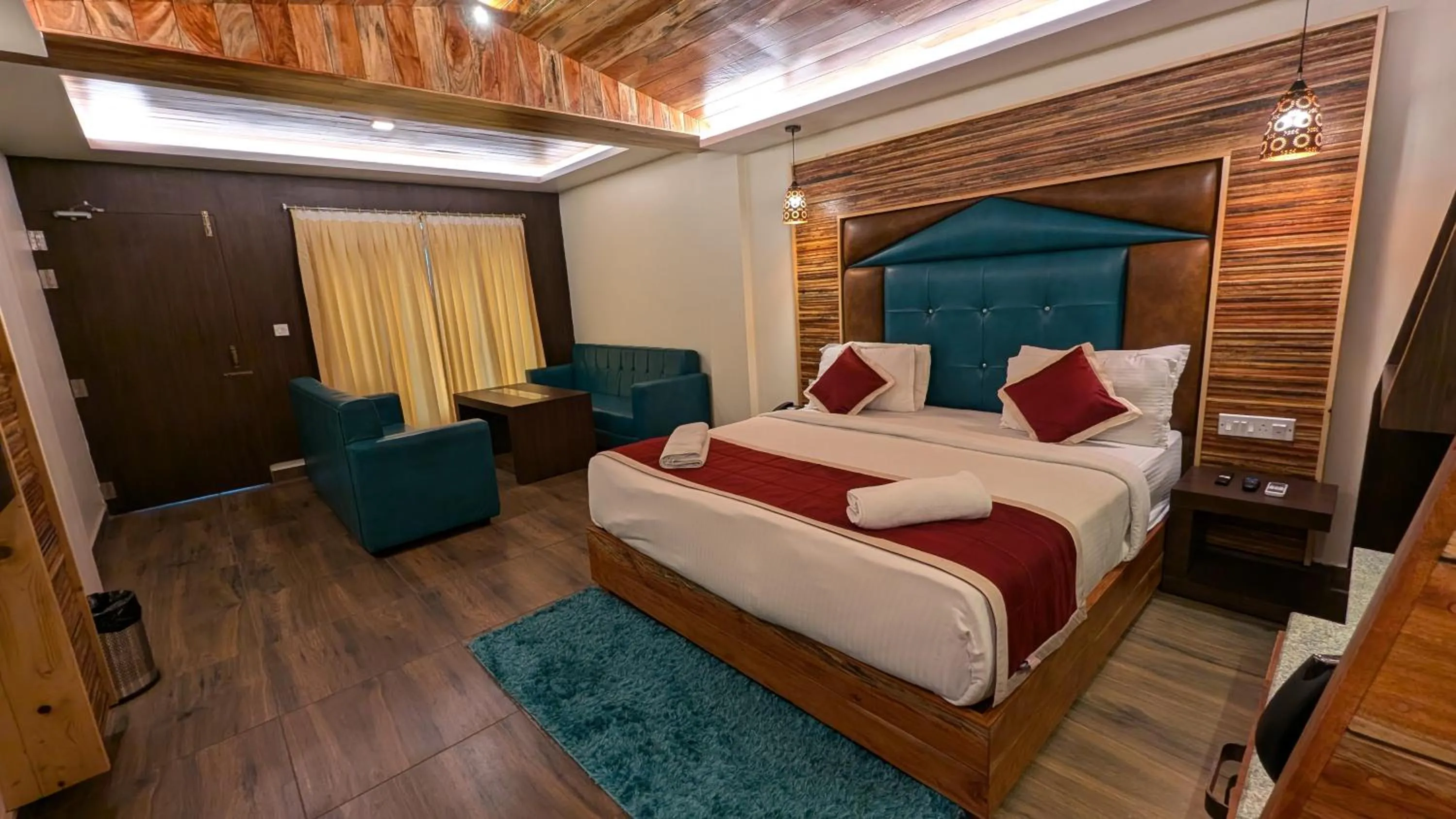 Bed in Pearl Park Beach Resort Private Limited