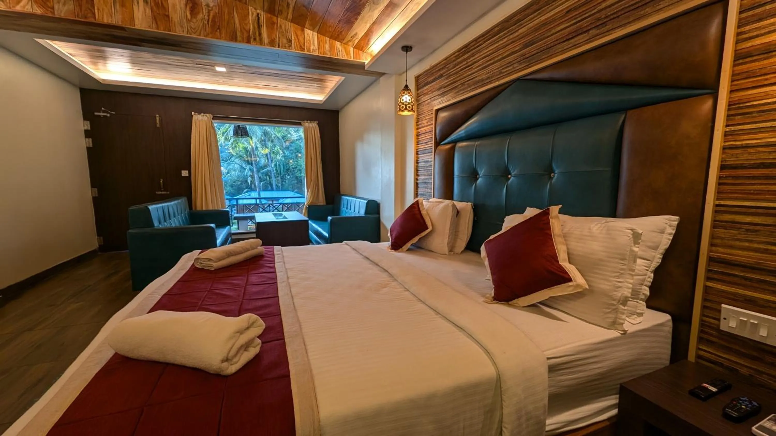 Bed in Pearl Park Beach Resort Private Limited
