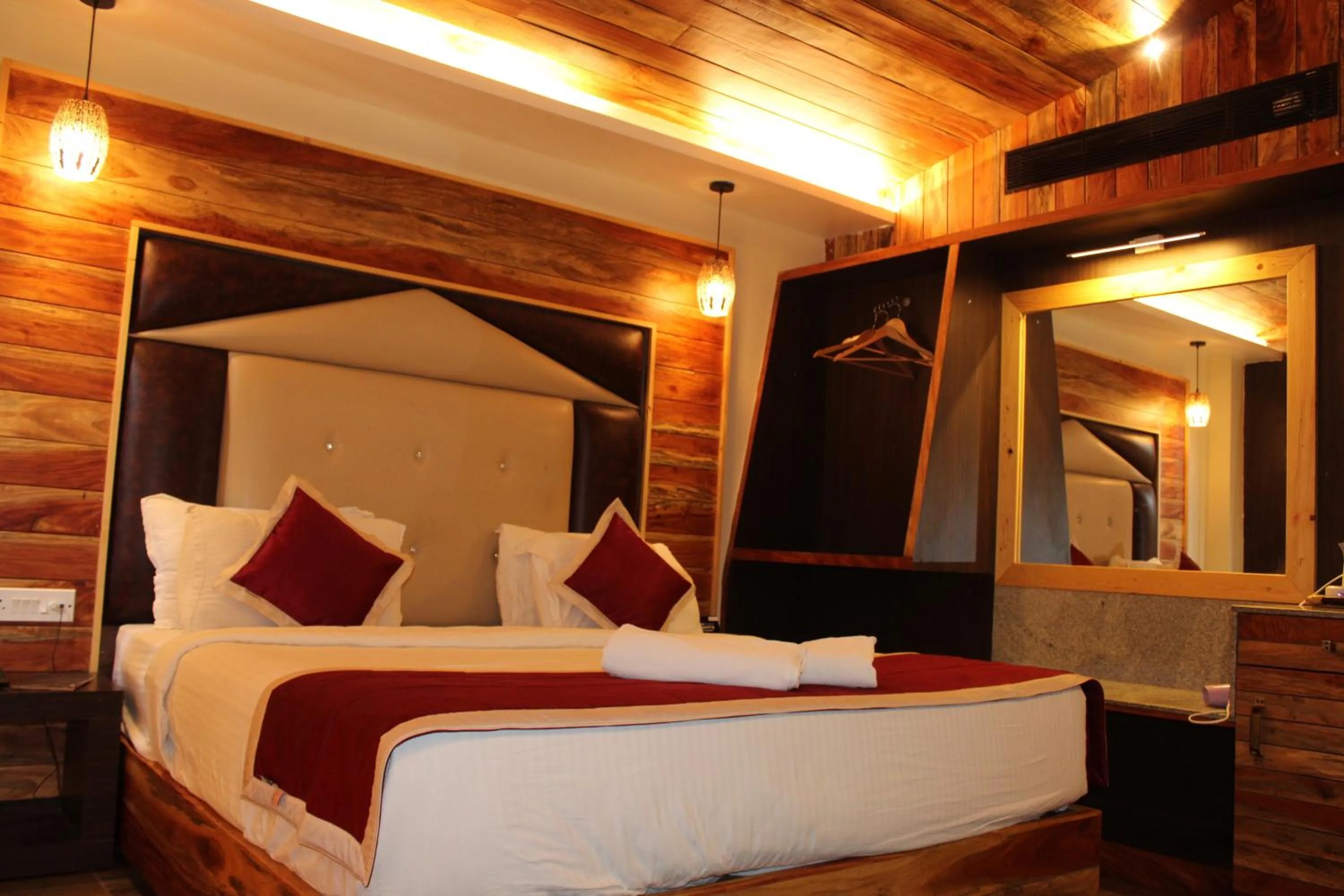 Bed in Pearl Park Beach Resort Private Limited