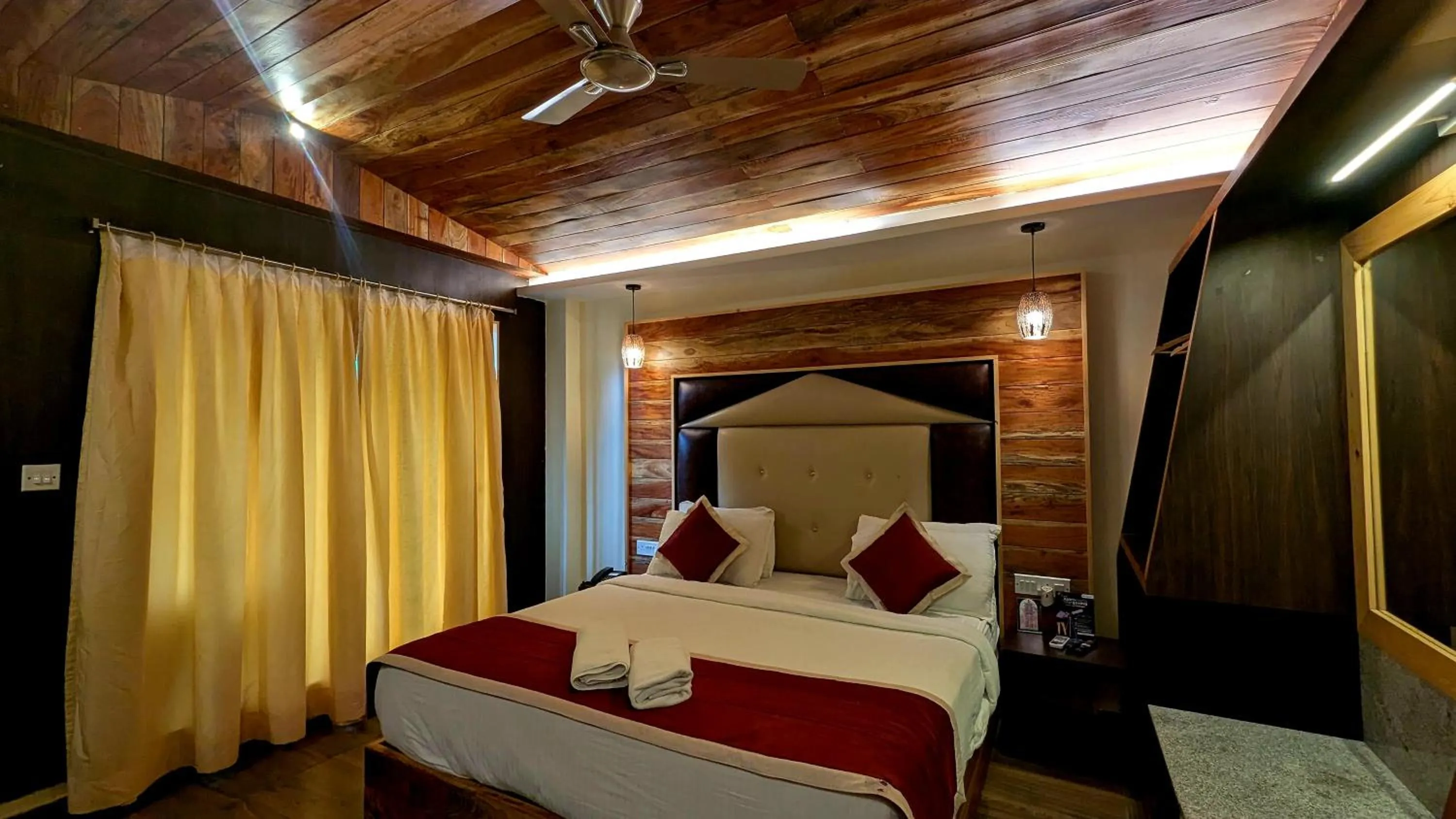 Bed in Pearl Park Beach Resort Private Limited