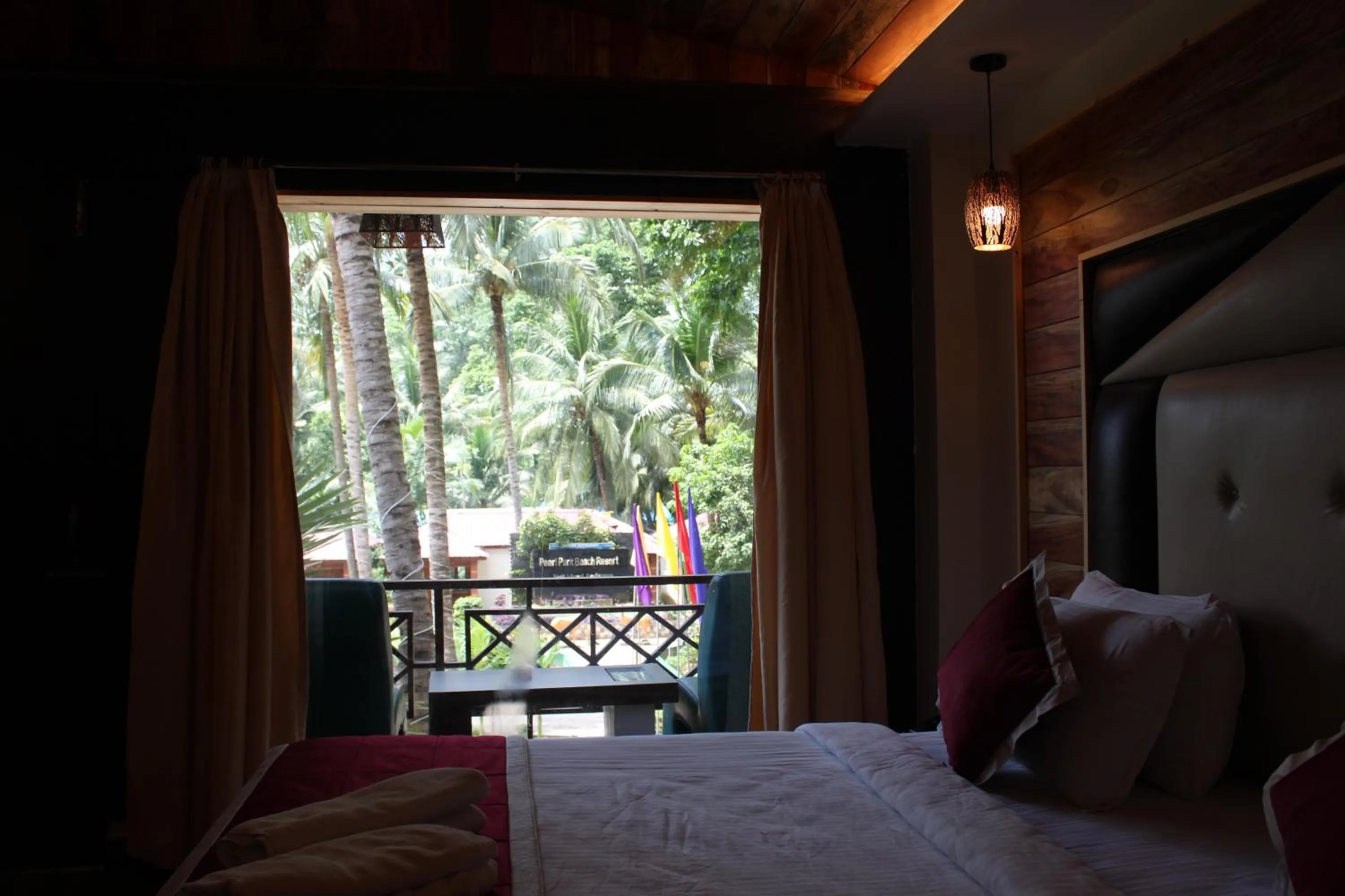 Bed in Pearl Park Beach Resort Private Limited