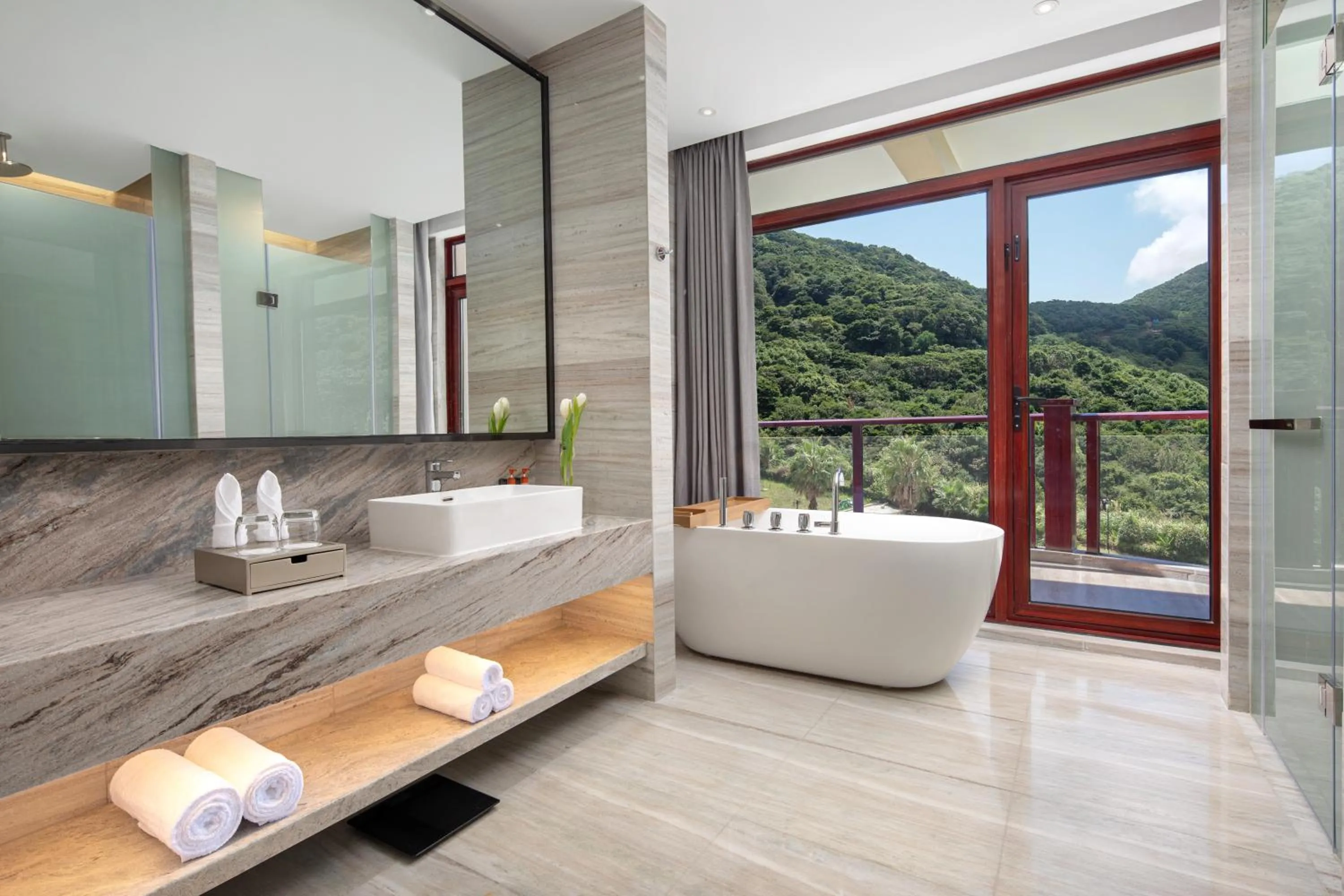 Natural landscape in Crowne Plaza Zhoushan Seaview by IHG