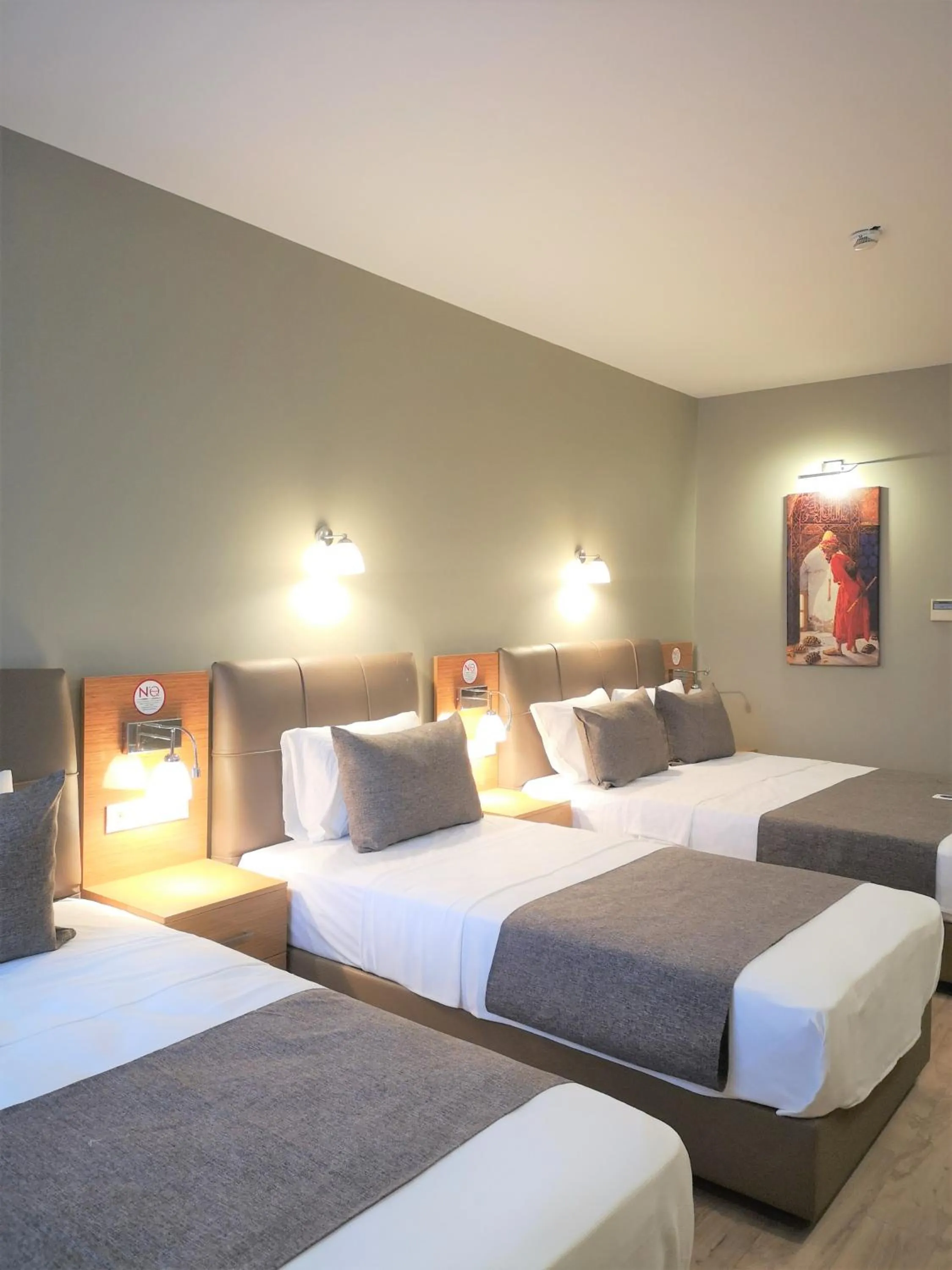 Bed in Grand Park Hotel Istanbul Beylikduzu