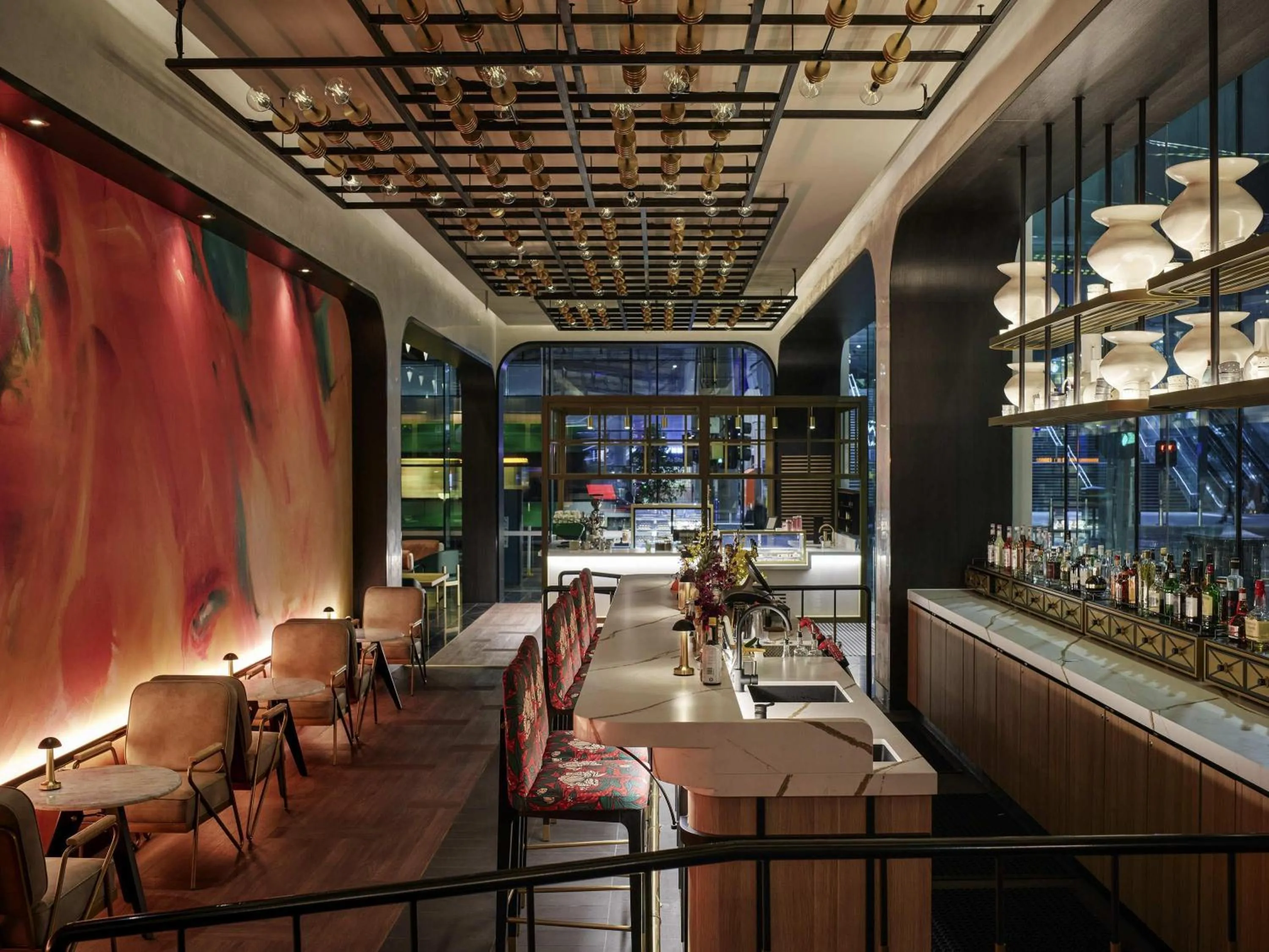 Restaurant/places to eat in Movenpick Hotel Melbourne On Spencer