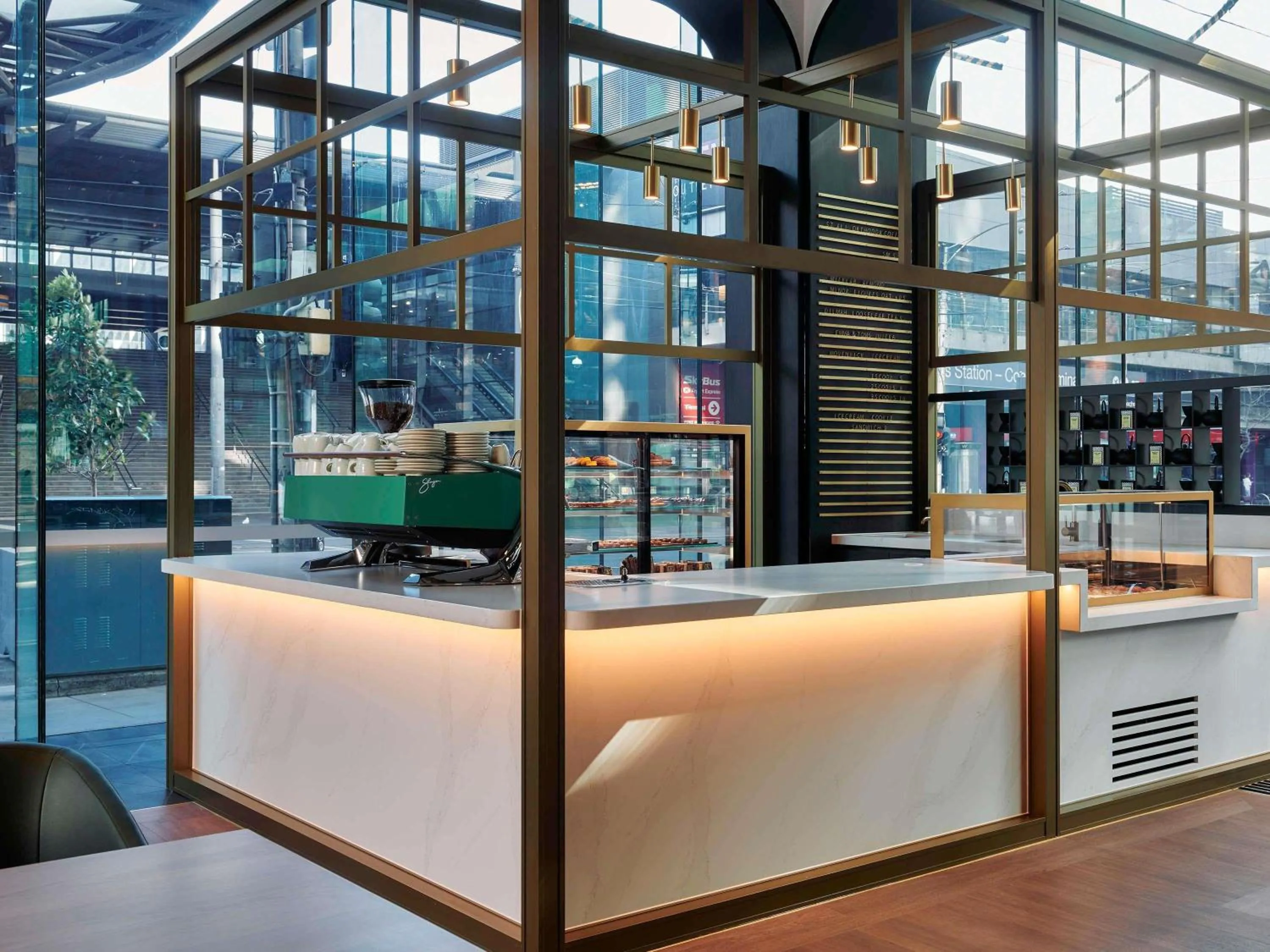 Restaurant/places to eat in Movenpick Hotel Melbourne On Spencer