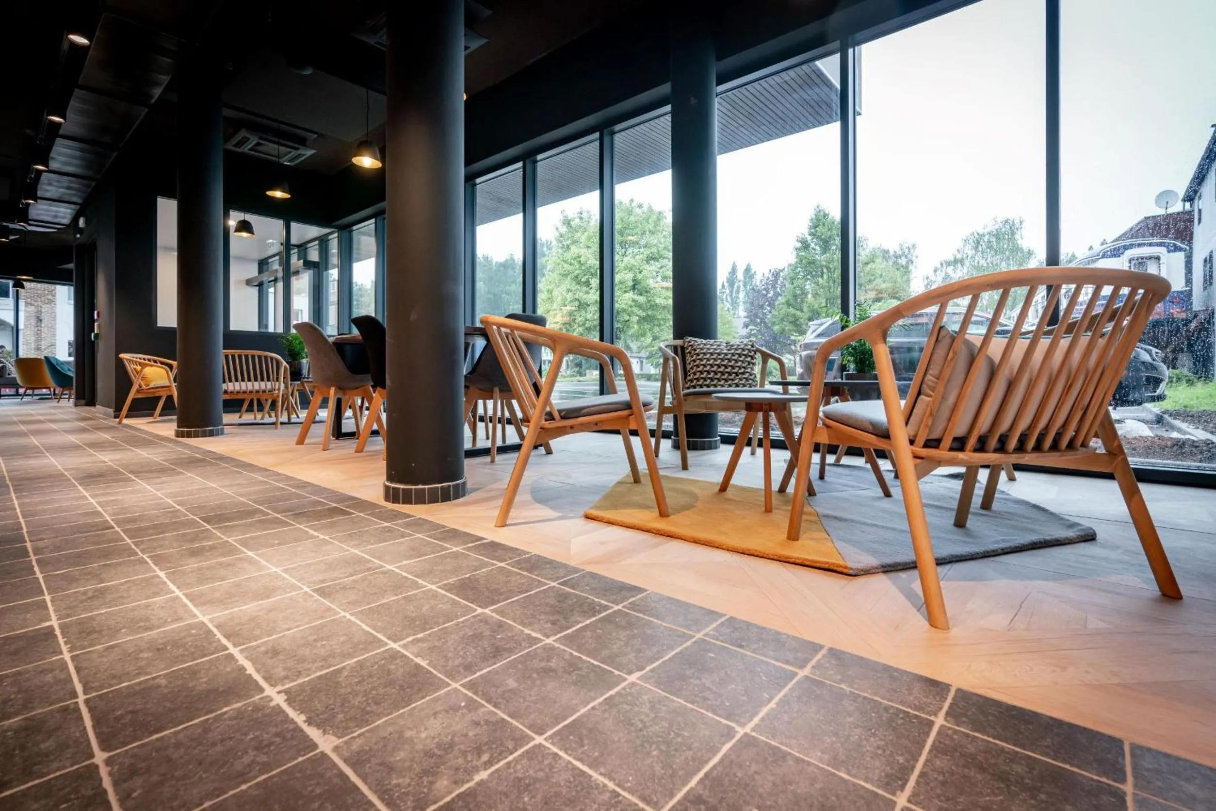 Living room in ibis Styles Valenciennes Petite Foret