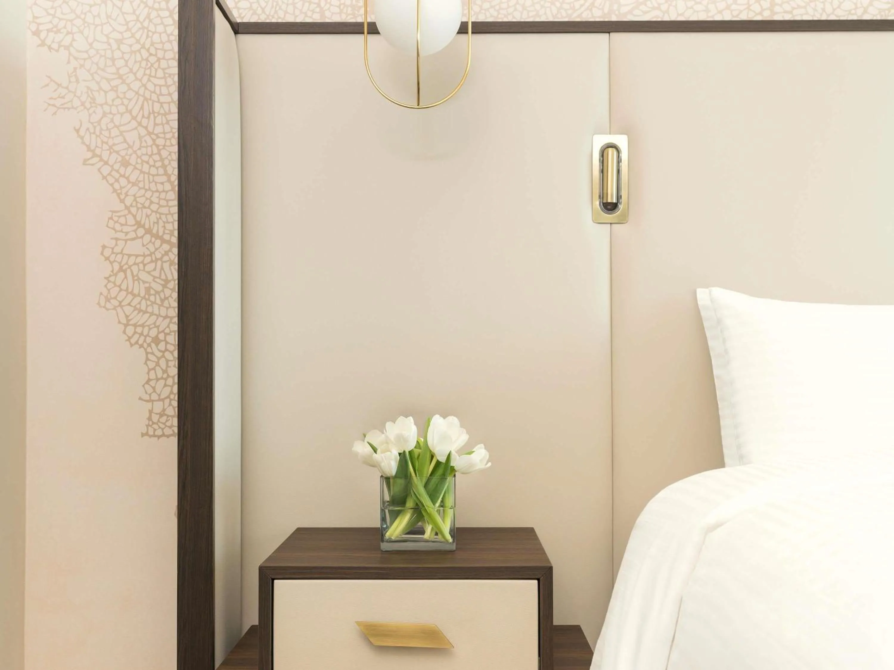 Bedroom, Bed in Fairmont Ramla Riyadh
