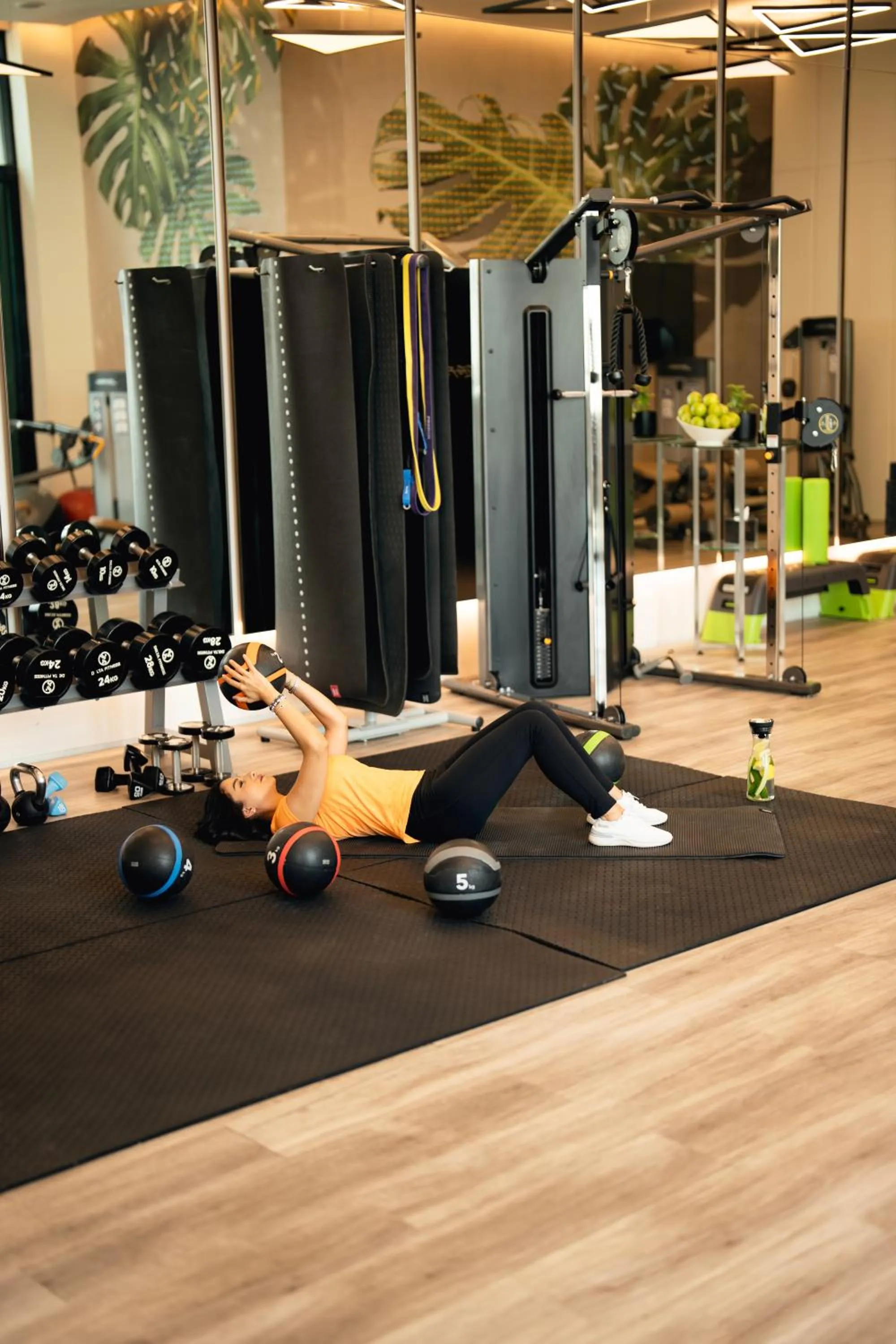 Fitness centre/facilities in Fairmont Ramla Riyadh