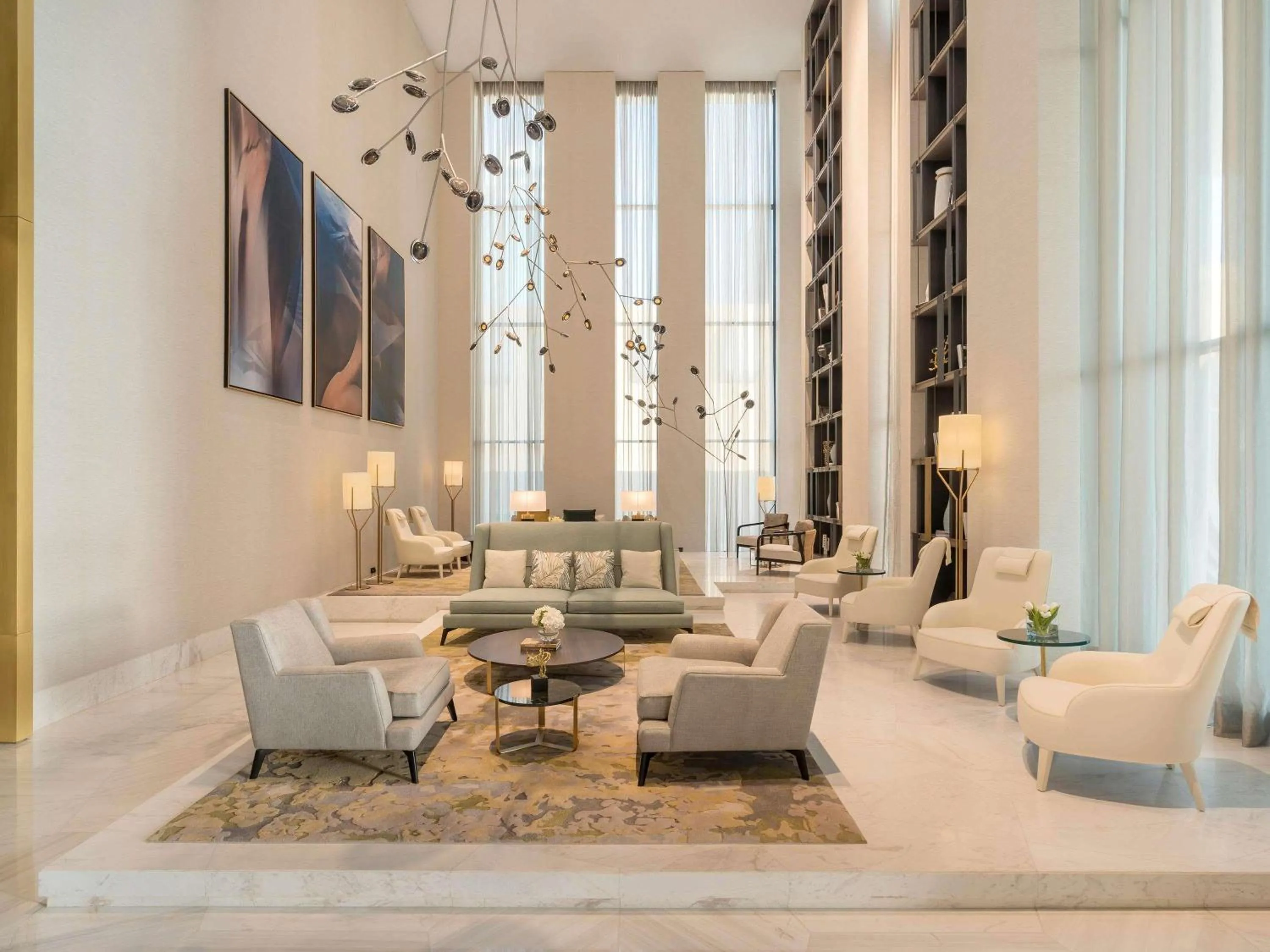 Lounge or bar in Fairmont Ramla Riyadh