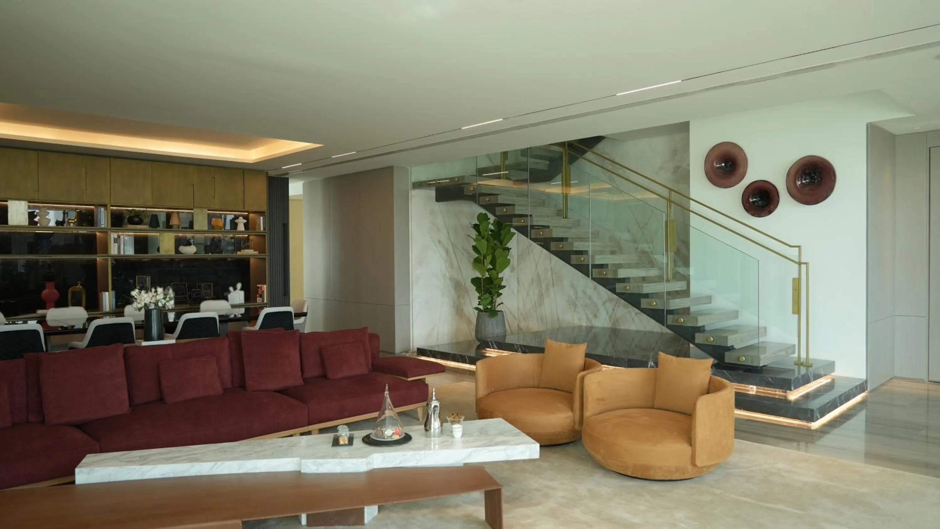 Library in Fairmont Ramla Riyadh