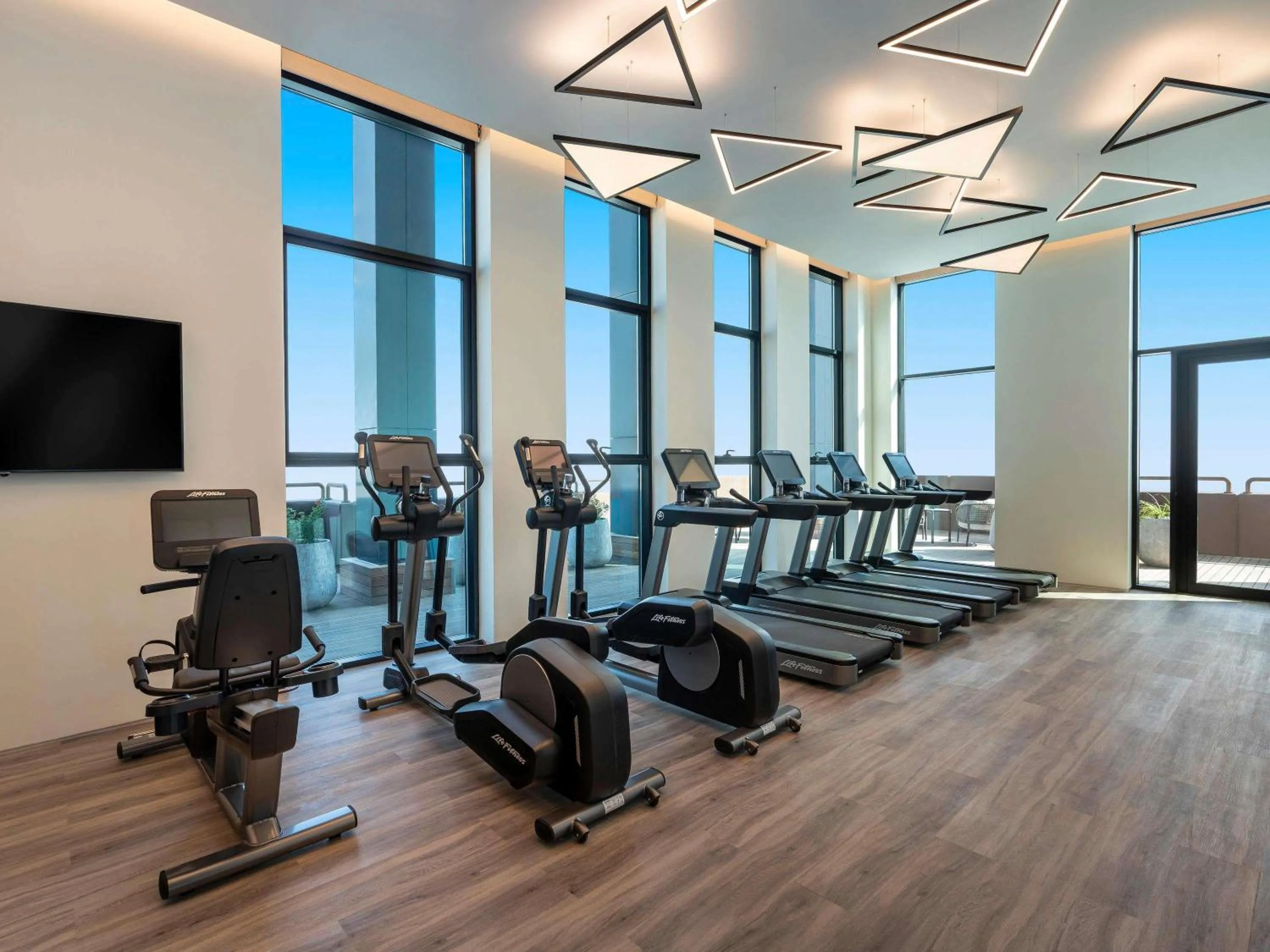 Fitness centre/facilities in Fairmont Ramla Riyadh