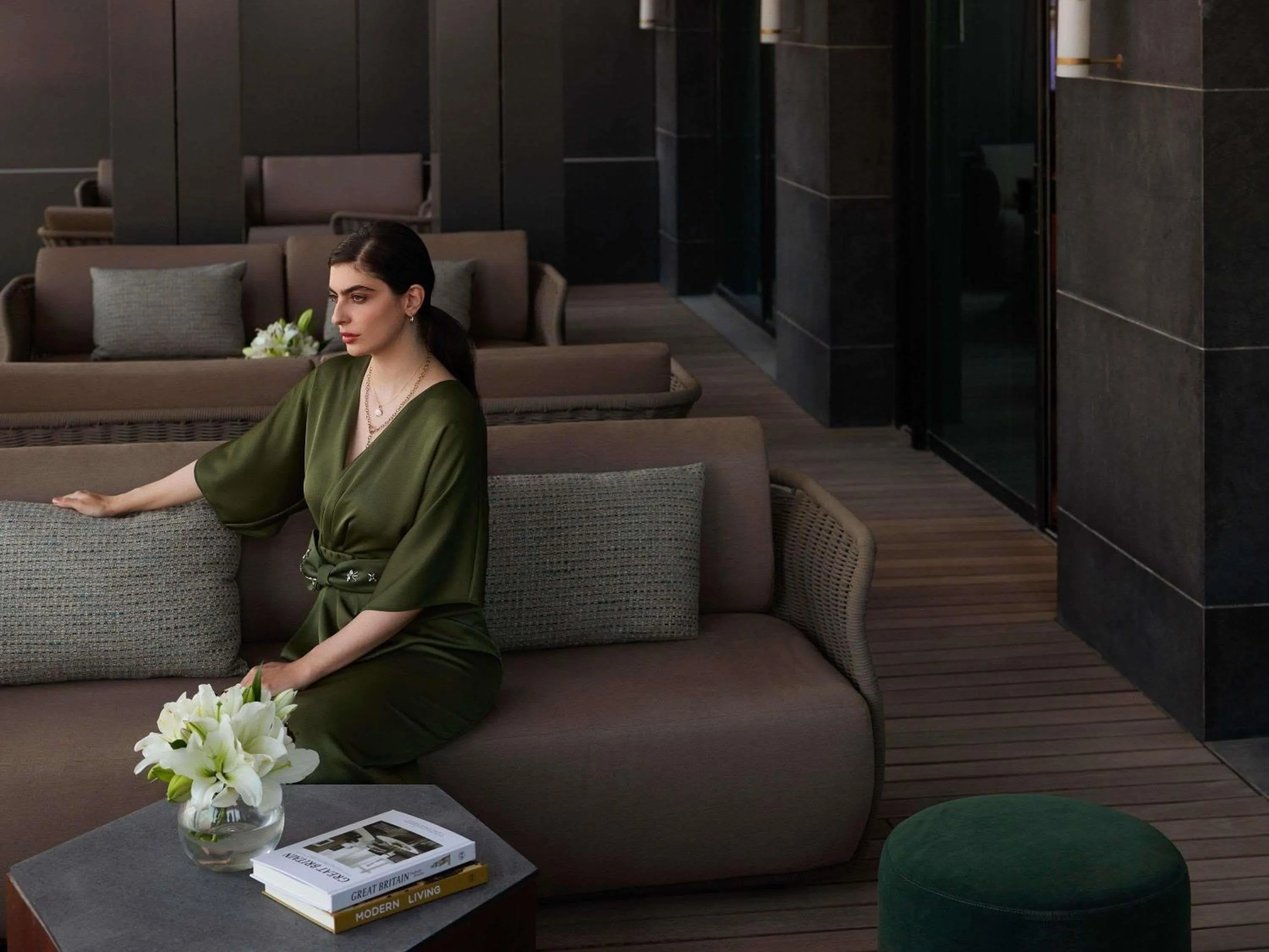 Lounge or bar in Fairmont Ramla Riyadh